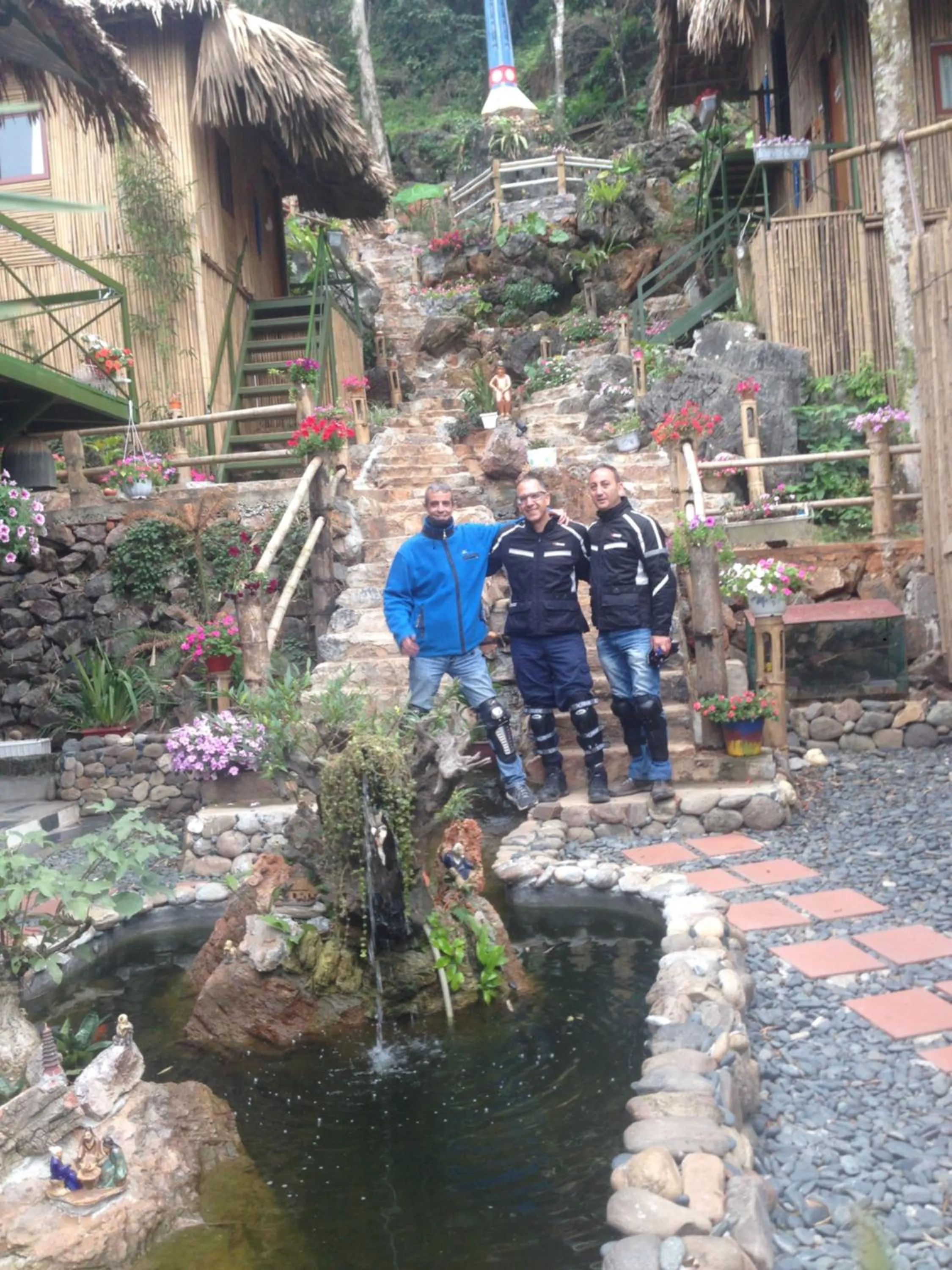 Garden in Green Hill Hostel & Tour