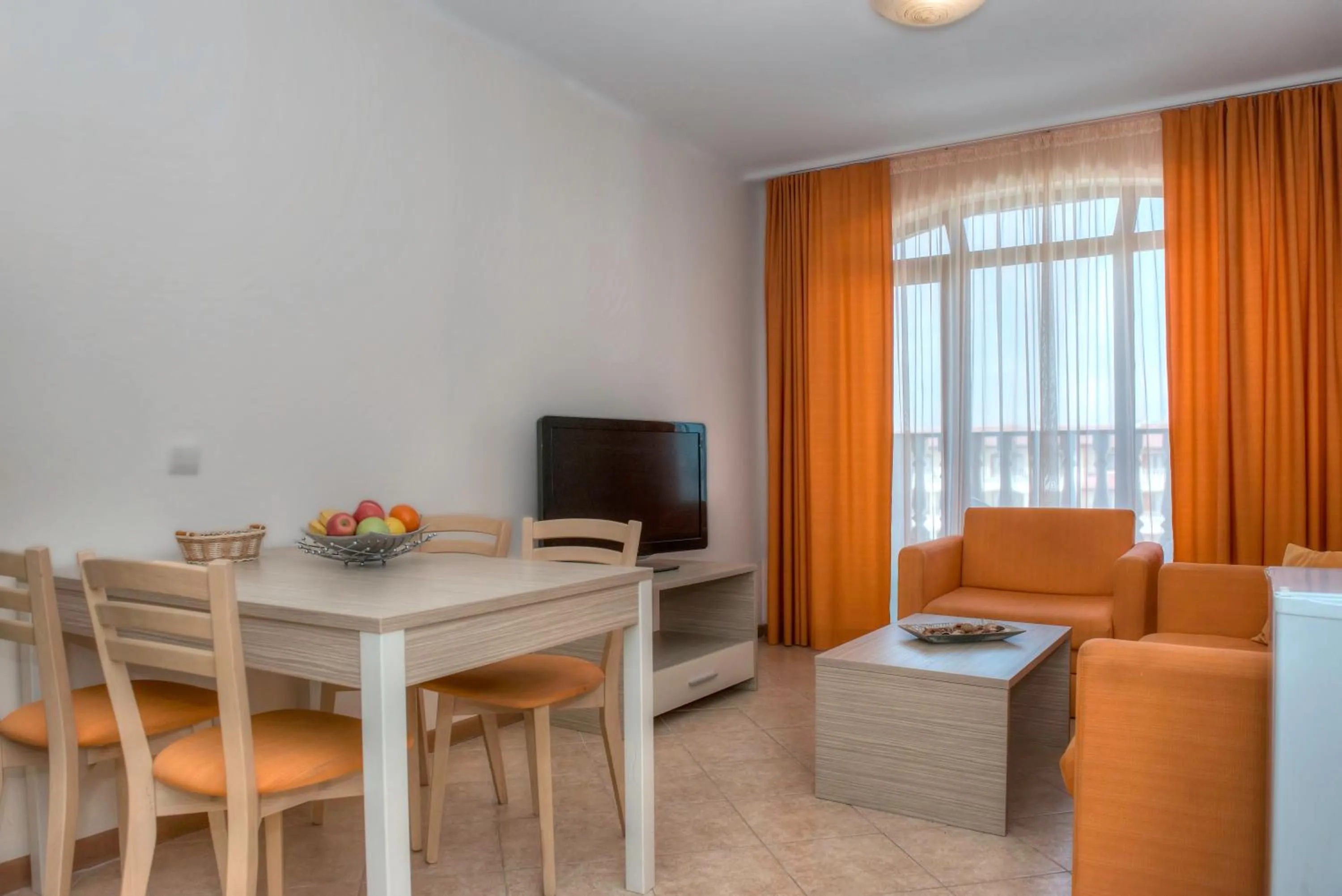 Living room in Royal Sun Apartments