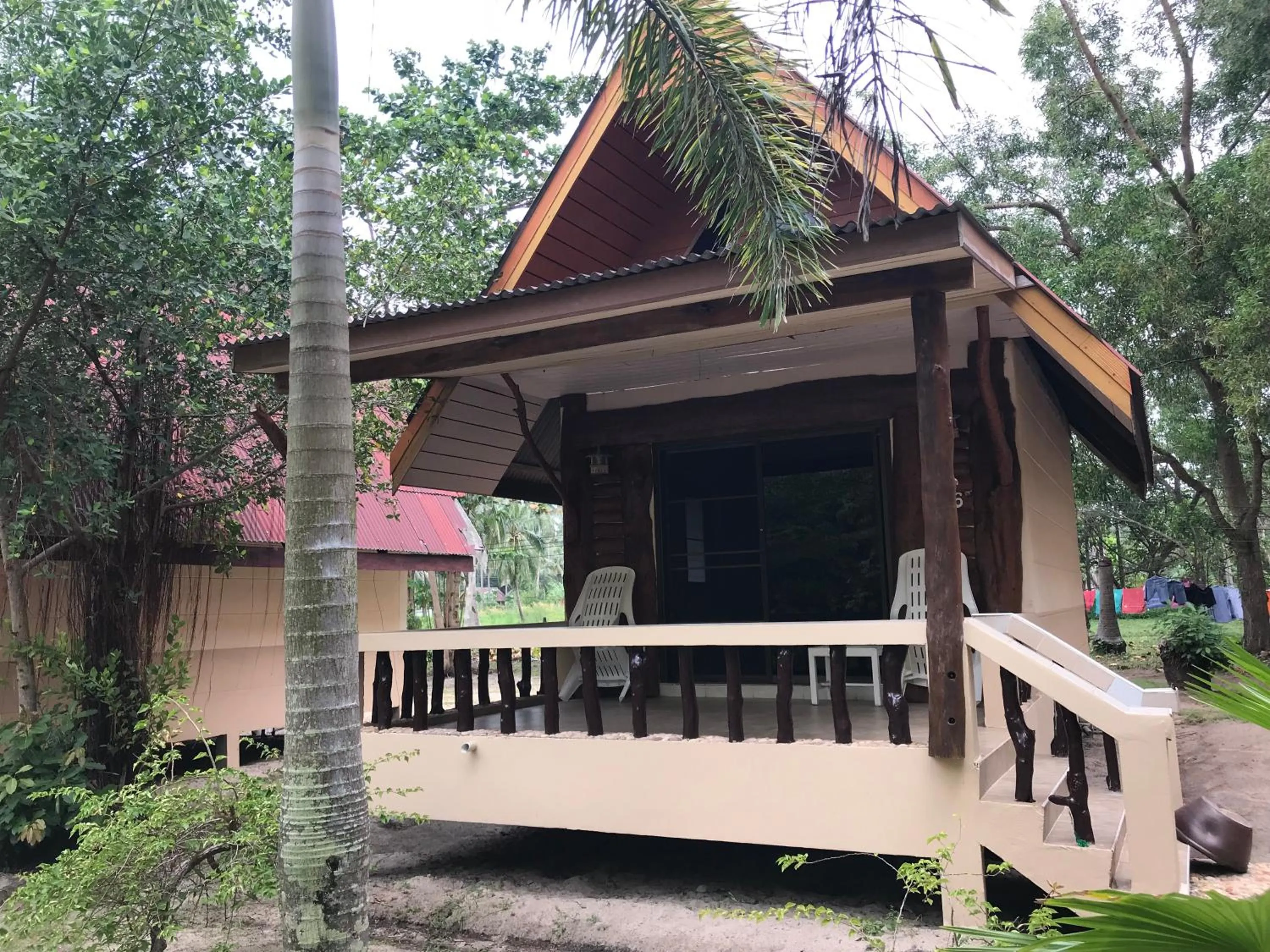 Balcony/Terrace in Season Bungalow