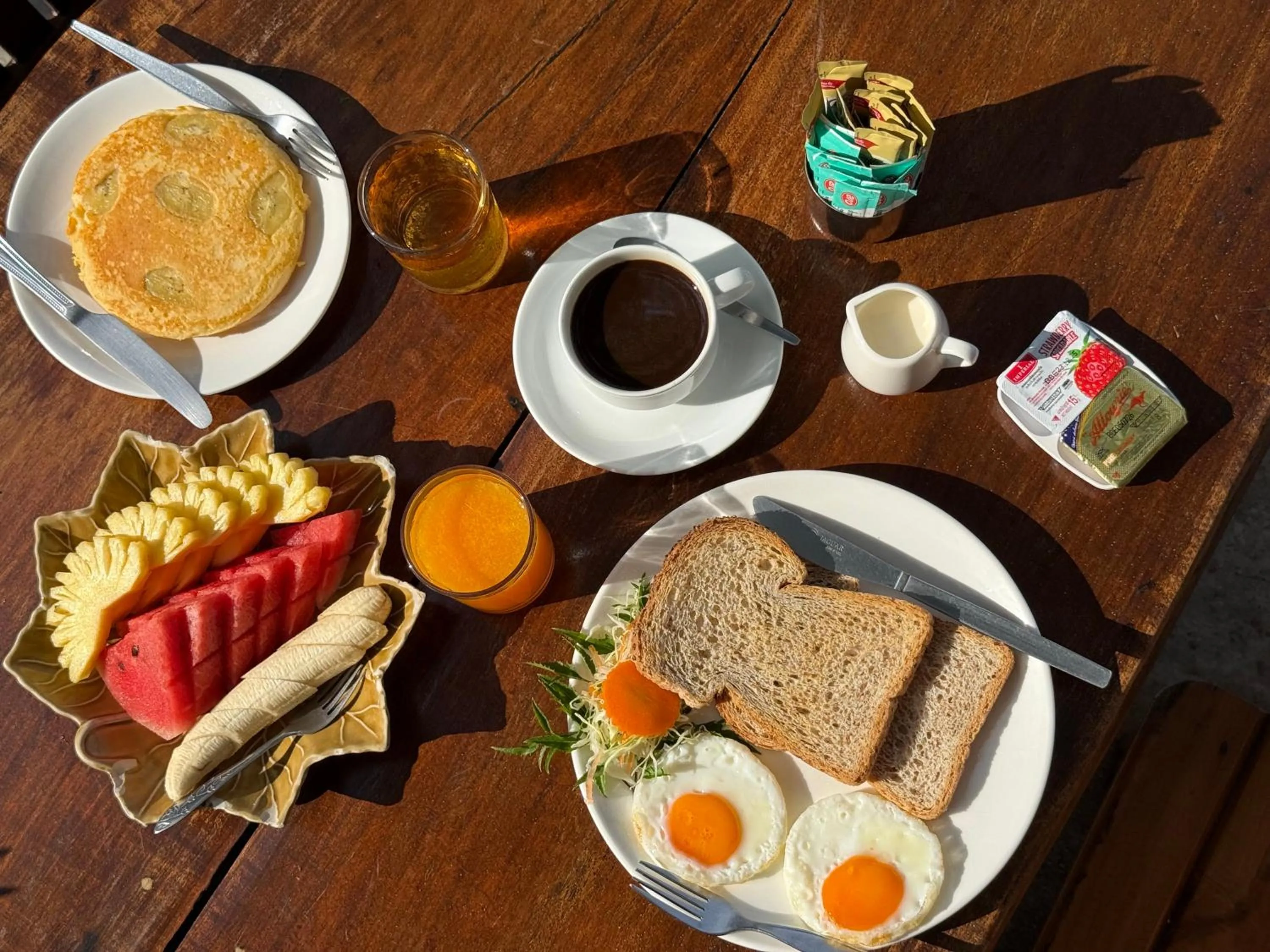 Breakfast in Season Bungalow