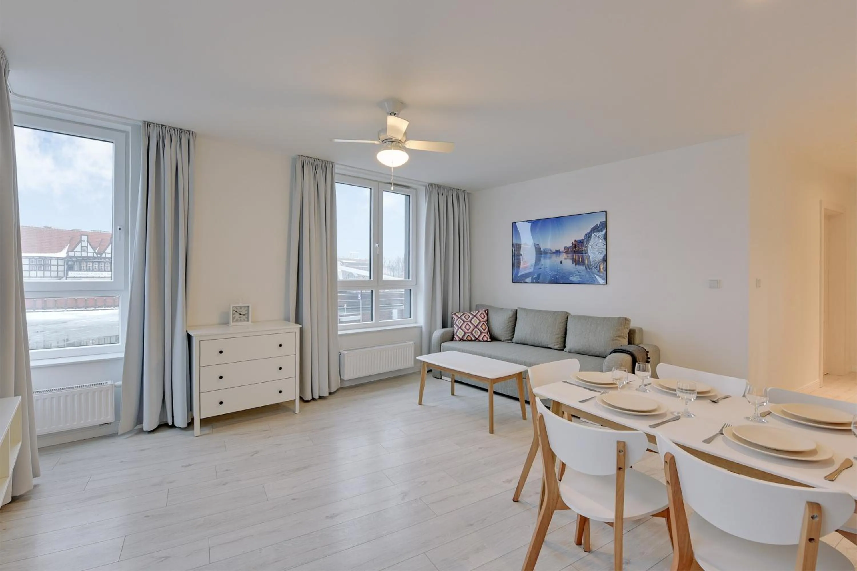 Living room in Chrobry Apartamenty Gdańsk Grodzka 10