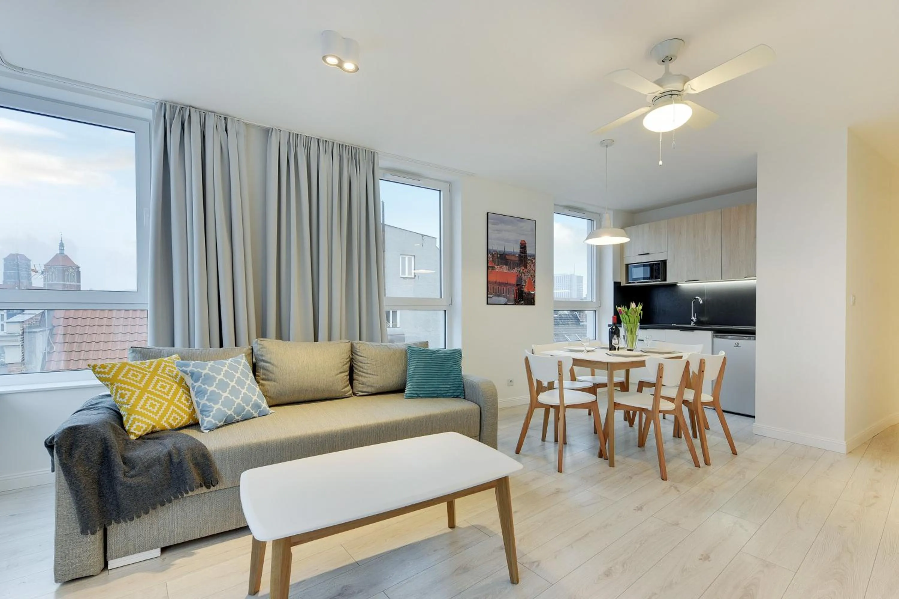 Living room in Chrobry Apartamenty Gdańsk Grodzka 10