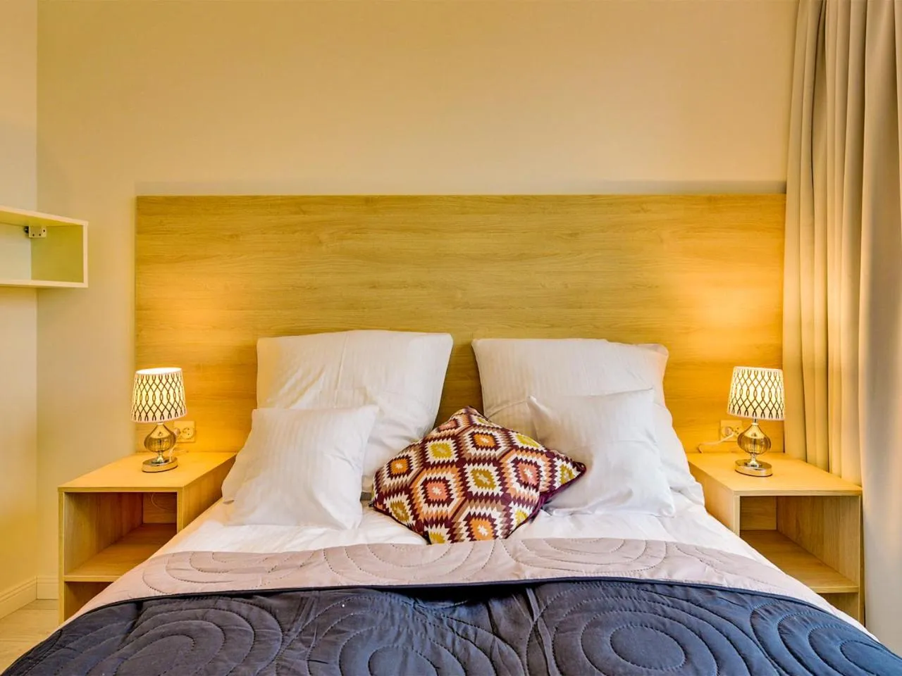 Bed in Chrobry Apartamenty Gdańsk Grodzka 10