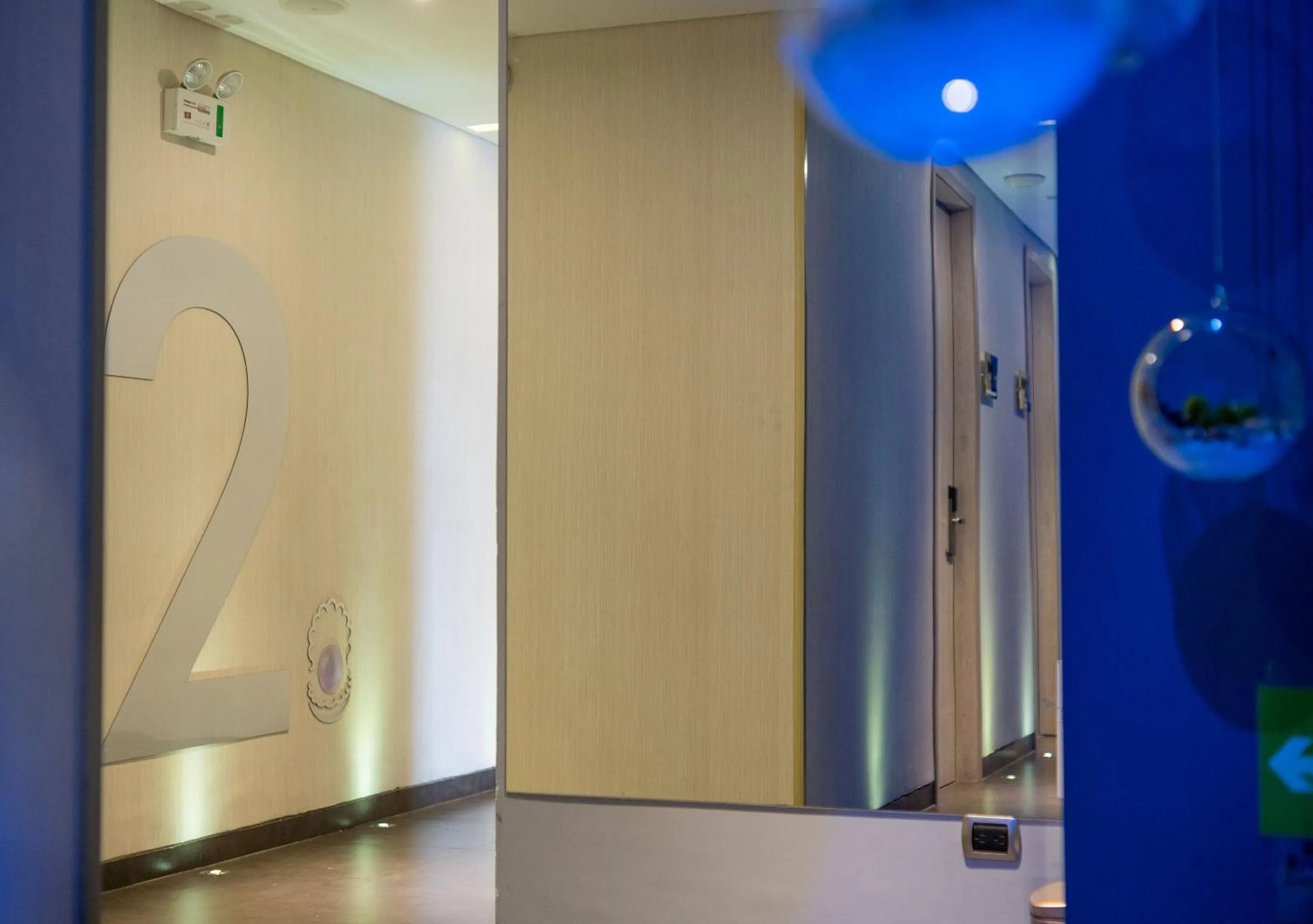 Decorative detail in Hotel Perla Suite Santa Marta