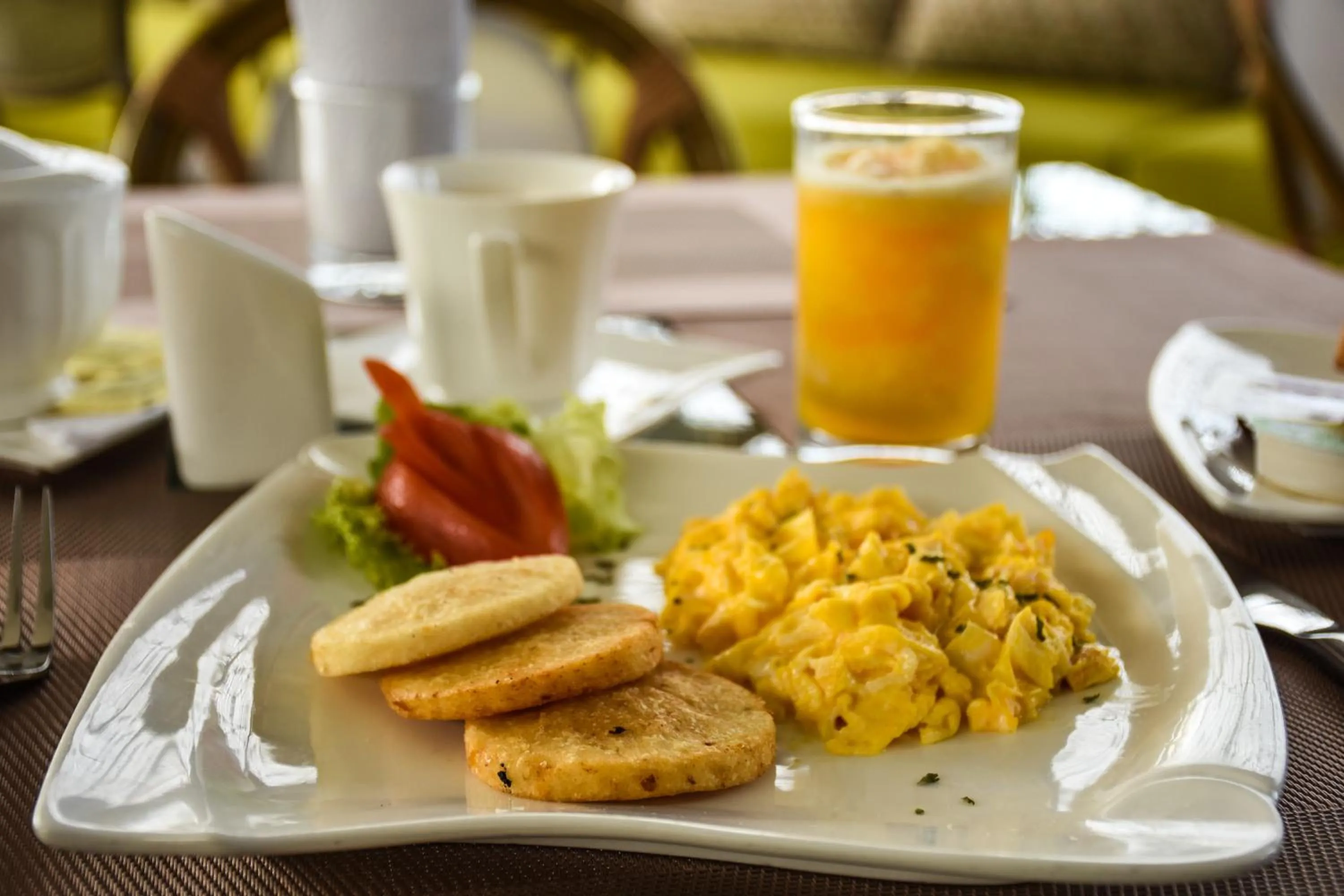 Breakfast in Hotel Perla Suite Santa Marta