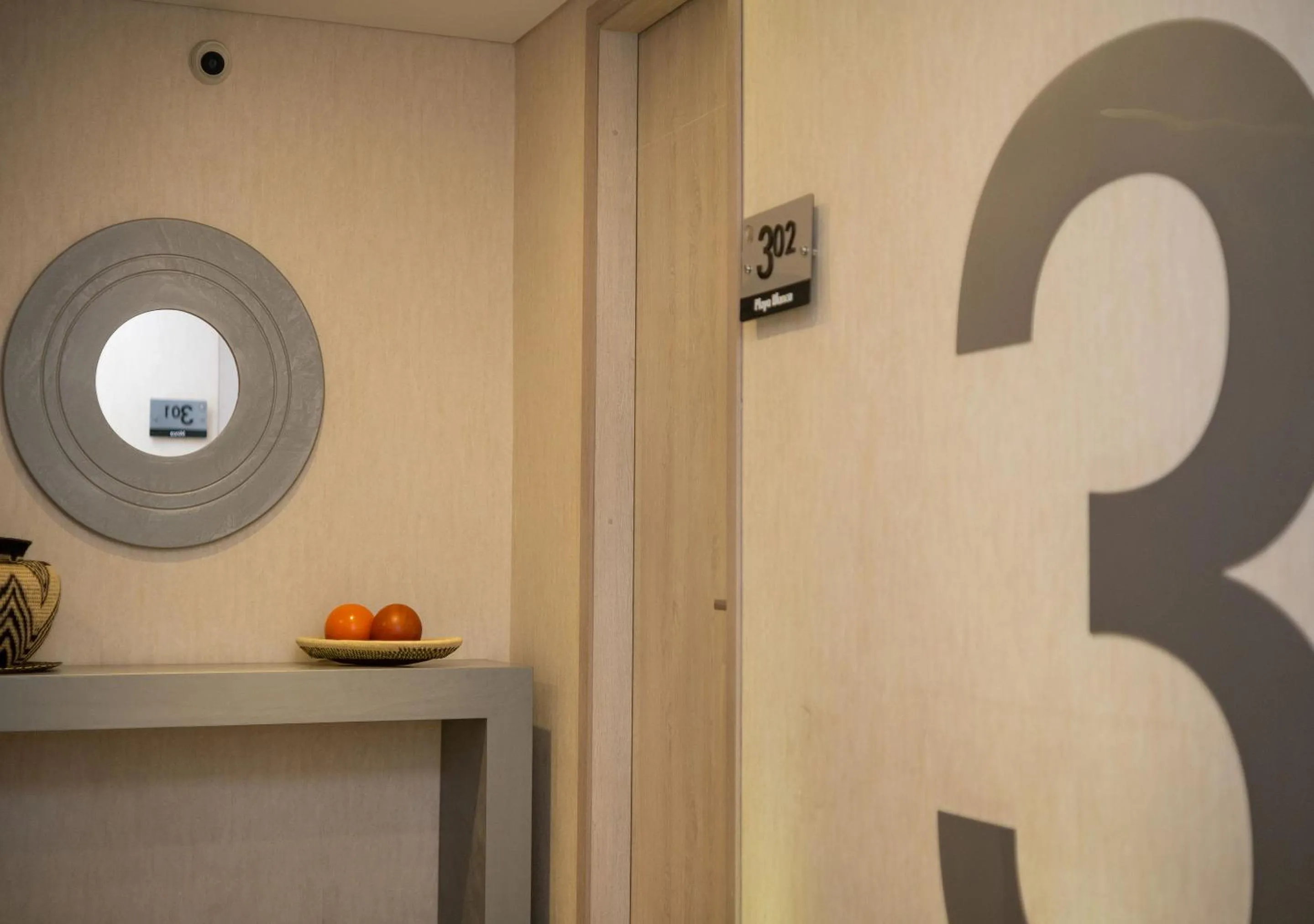 Decorative detail in Hotel Perla Suite Santa Marta