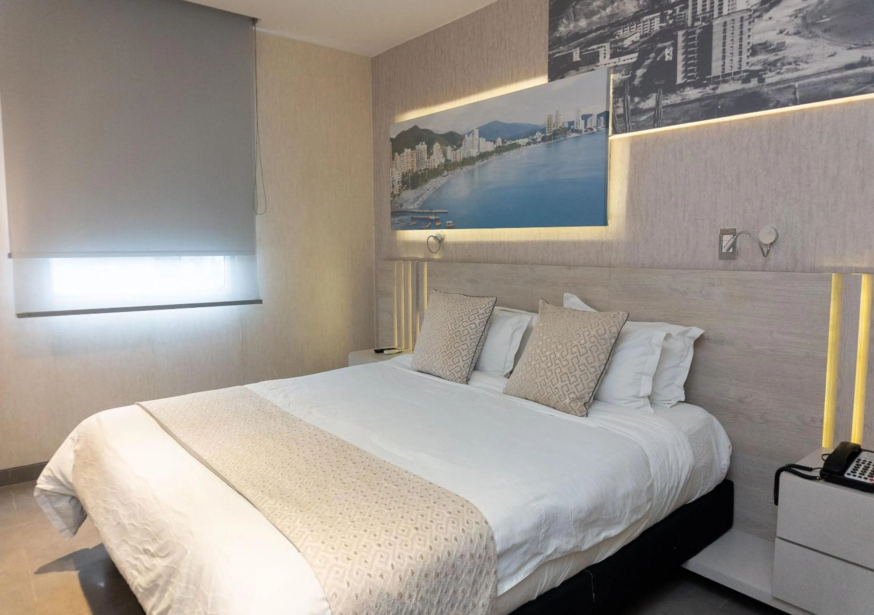 Bedroom, Bed in Hotel Perla Suite Santa Marta