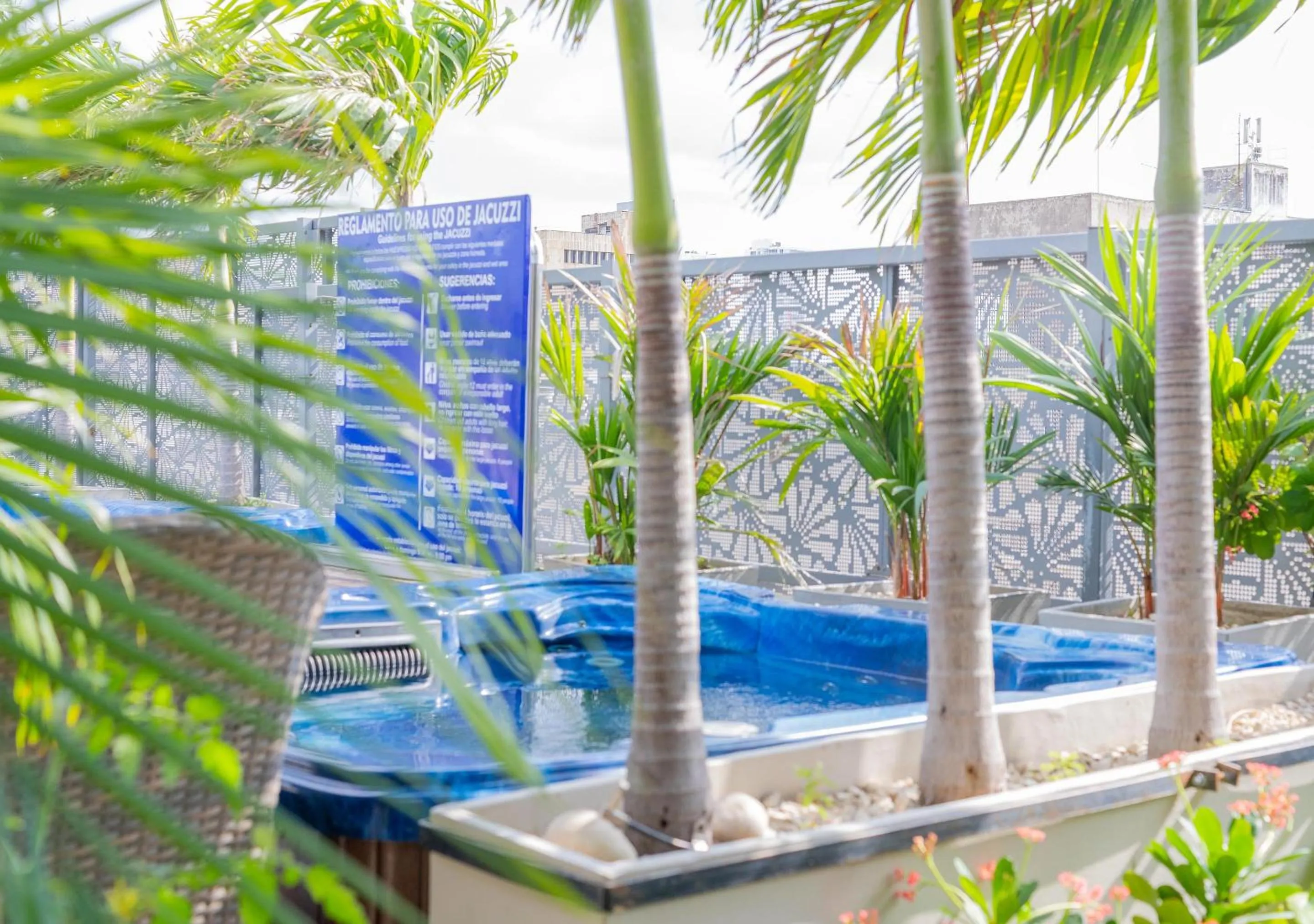Balcony/Terrace in Hotel Perla Suite Santa Marta