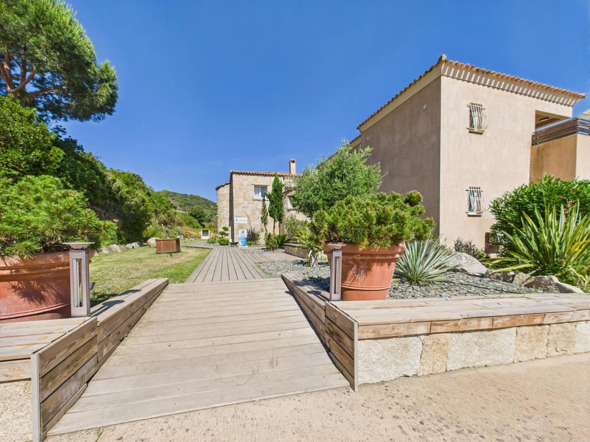 Garden in Résidence Aigue Marine