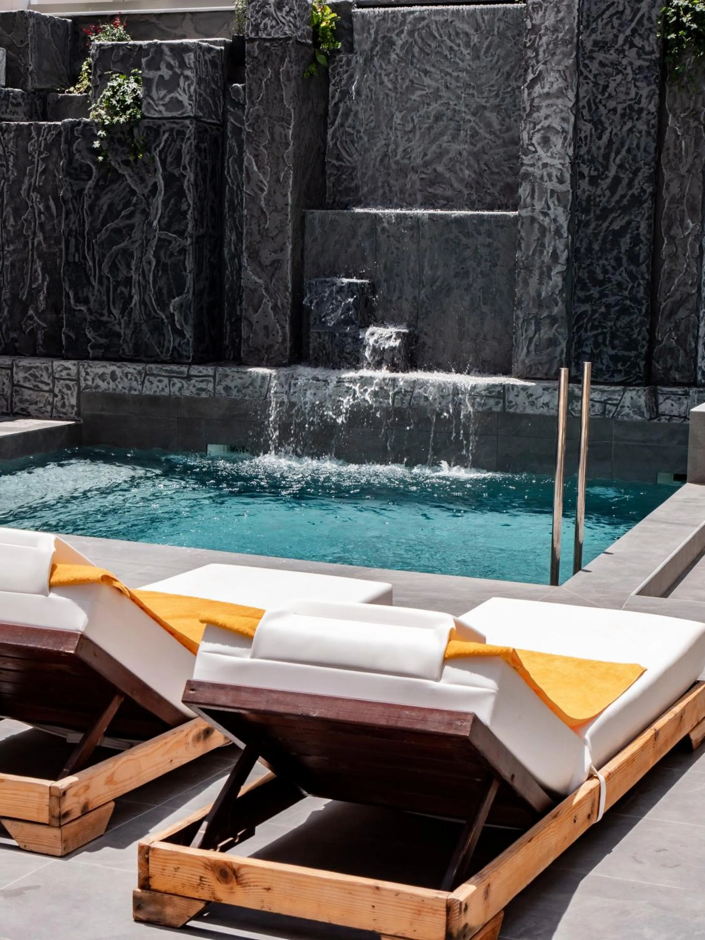 Pool view in Porto Greco Village Beach Hotel