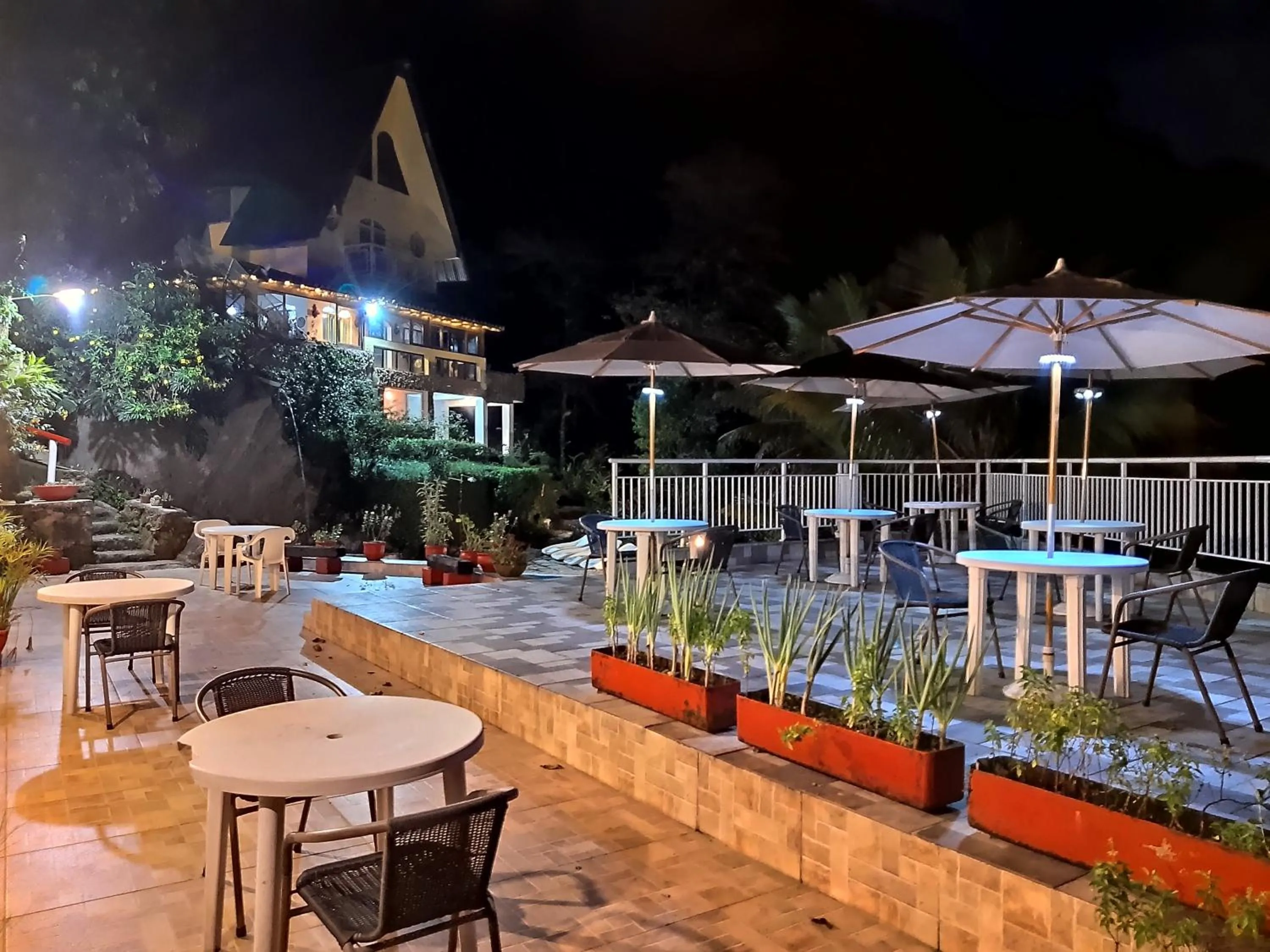 Patio in Pousada Chale da Montanha