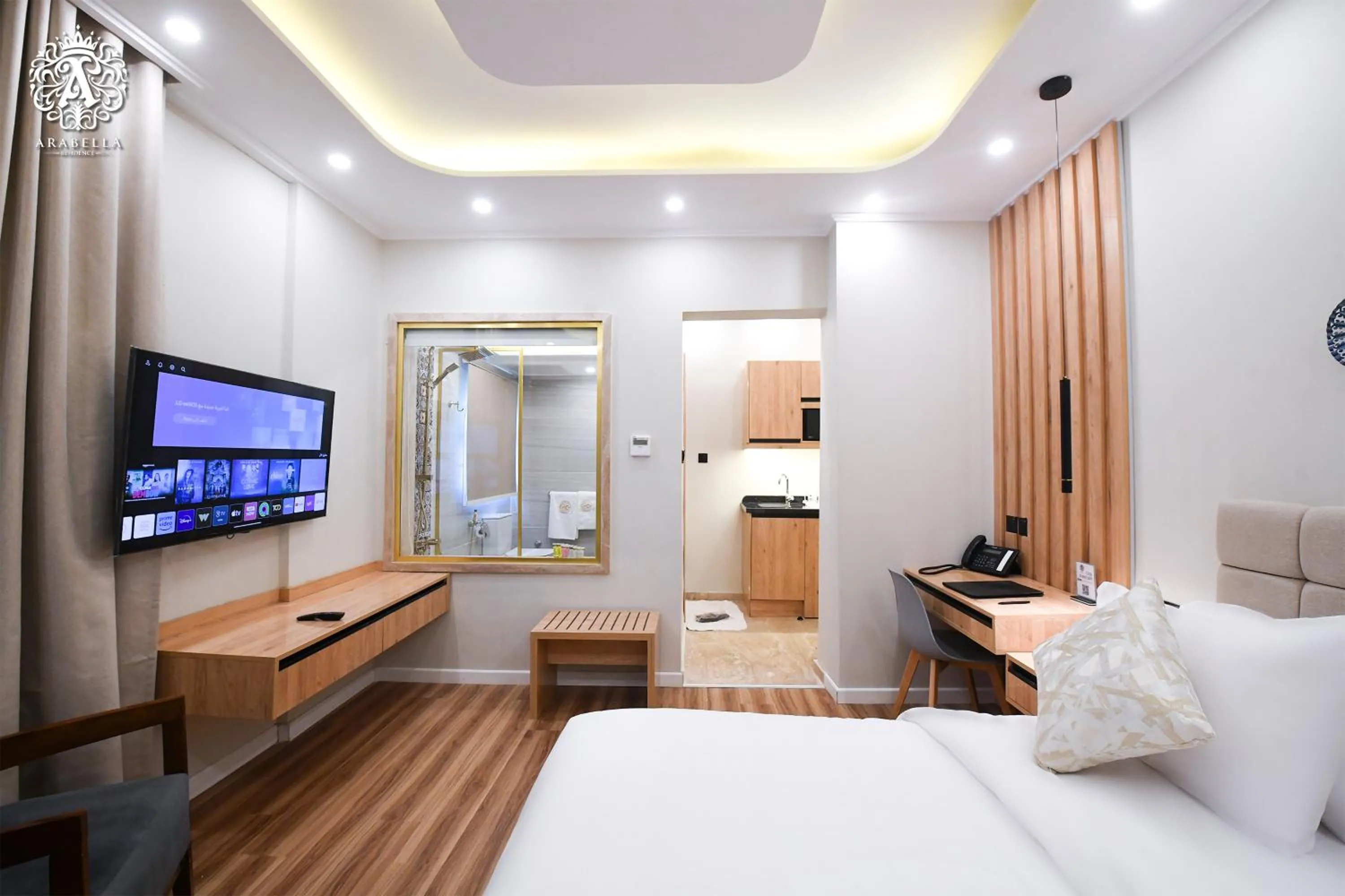 TV and multimedia, Bed in Arabella Residence