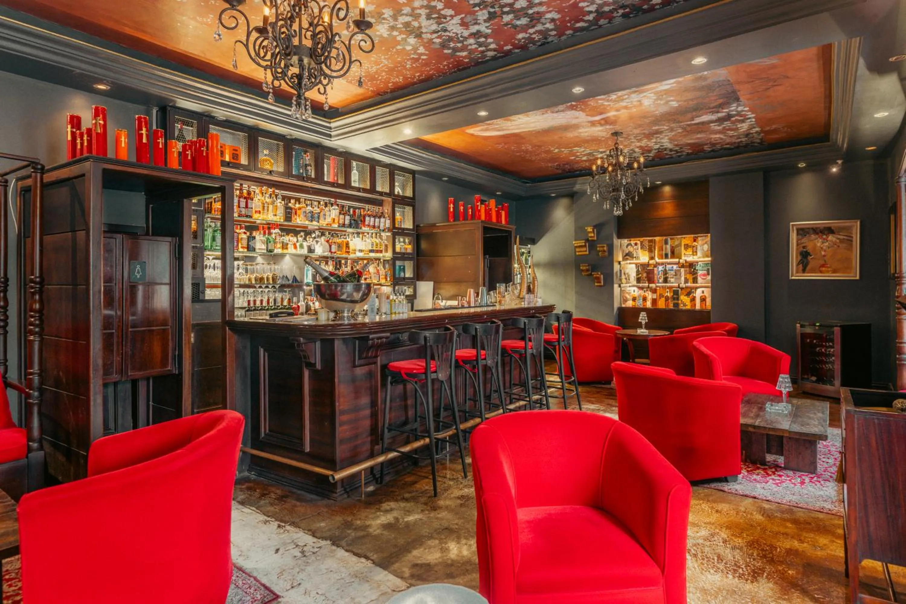 Lounge or bar in Hotel Boutique Santa Lucia