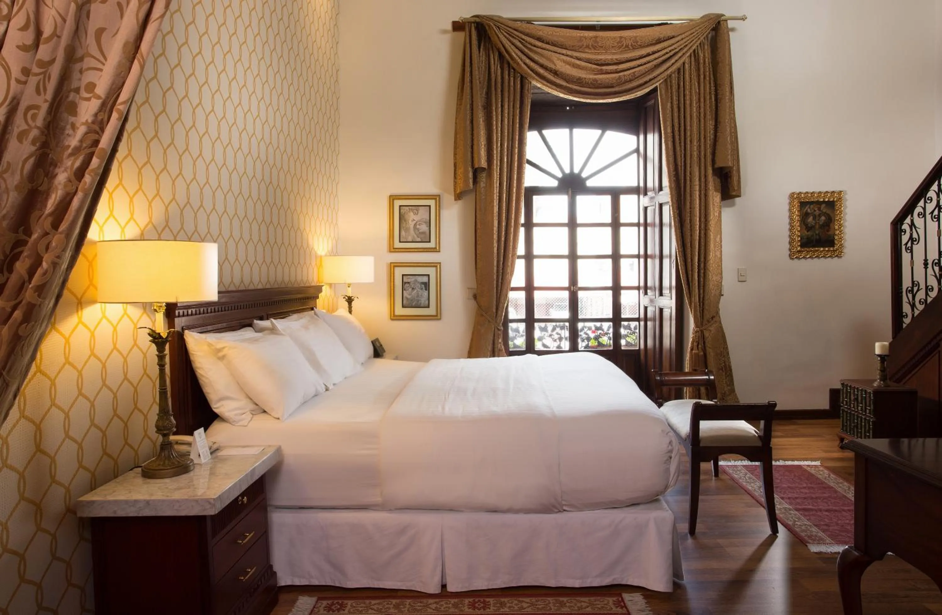Bed in Hotel Boutique Santa Lucia