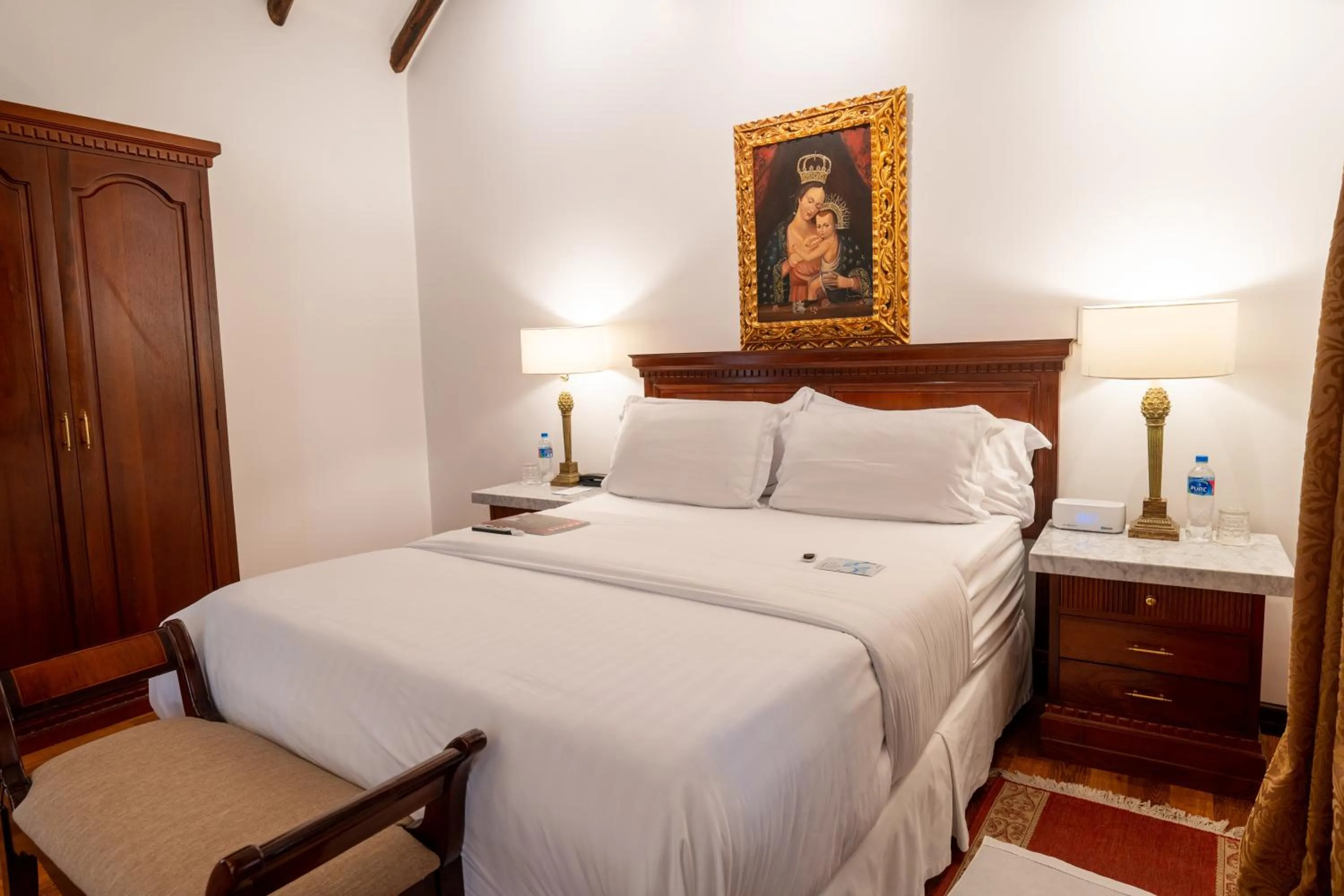 Bed in Hotel Boutique Santa Lucia