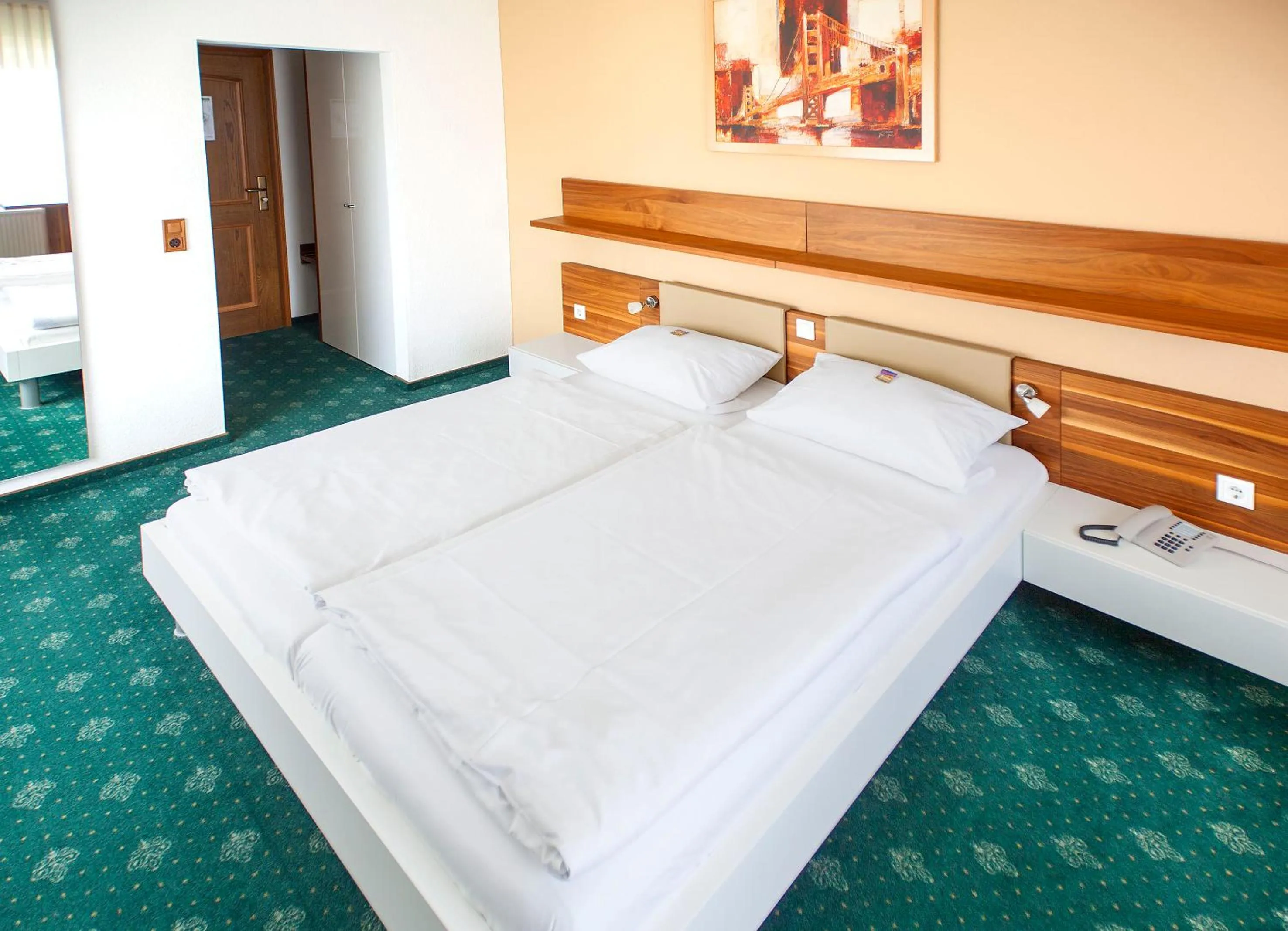 Bed in Hotel & Restaurant Ernst