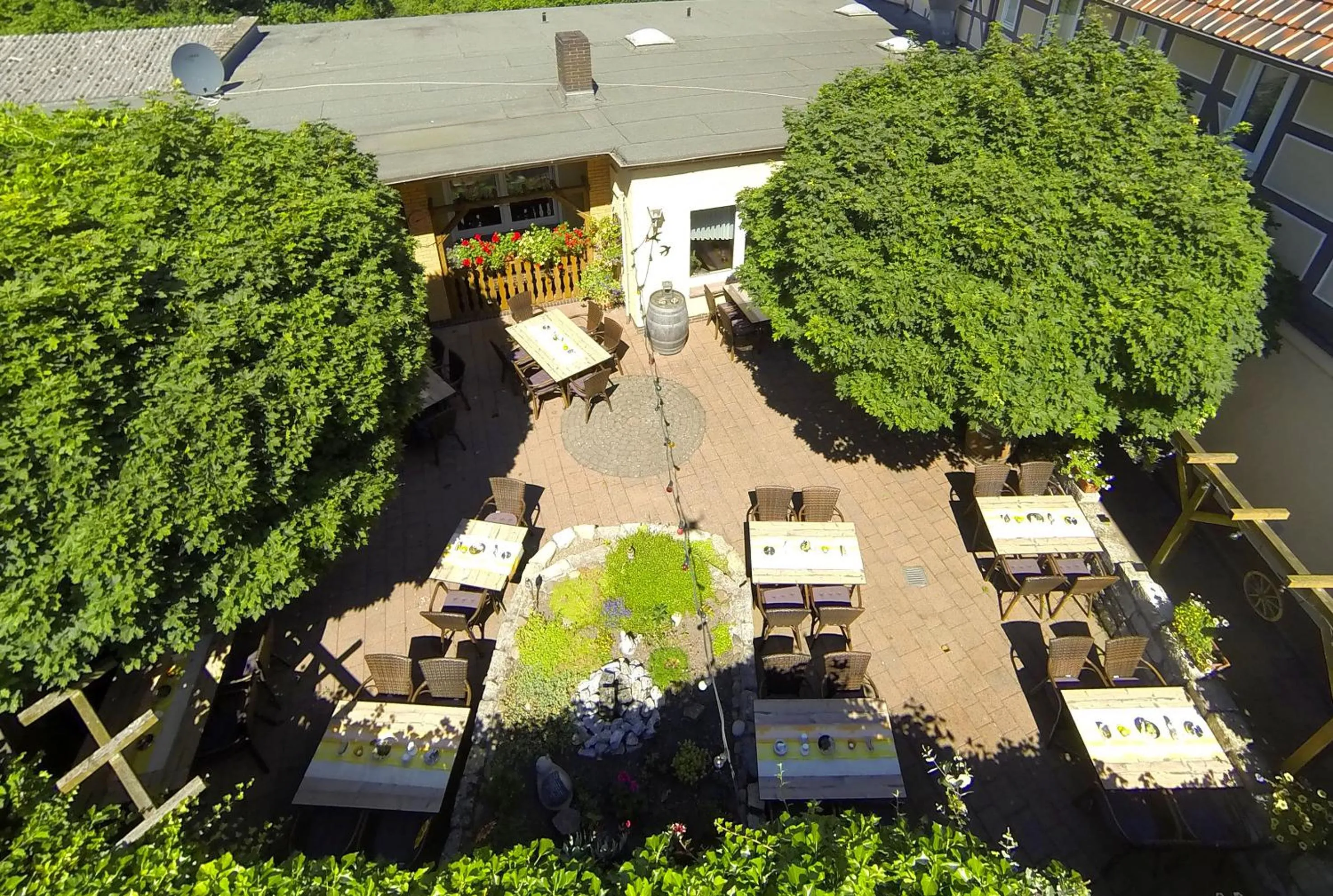 Garden in Hotel & Restaurant Ernst