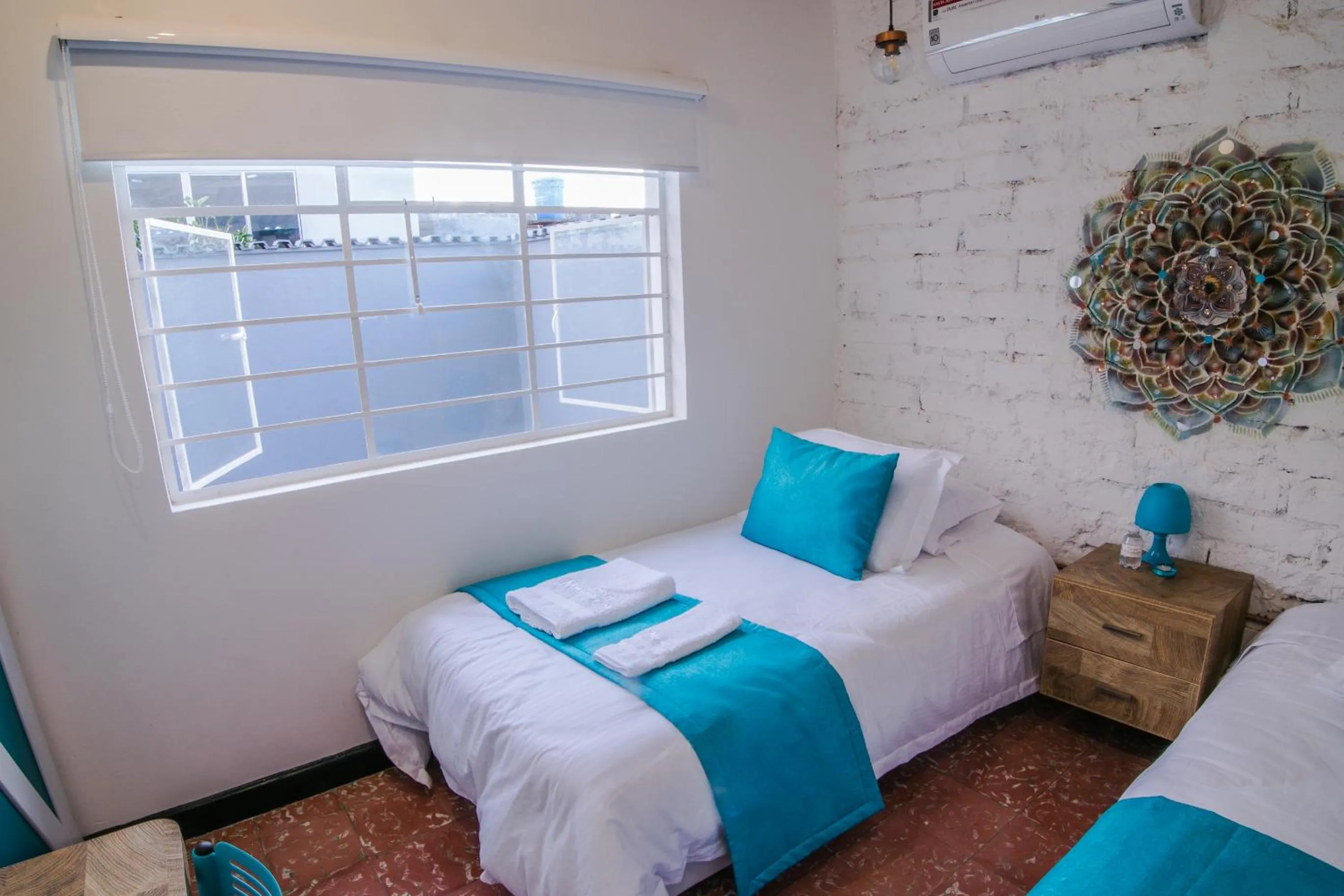 Bed in Casa Mendoza Hotel Boutique