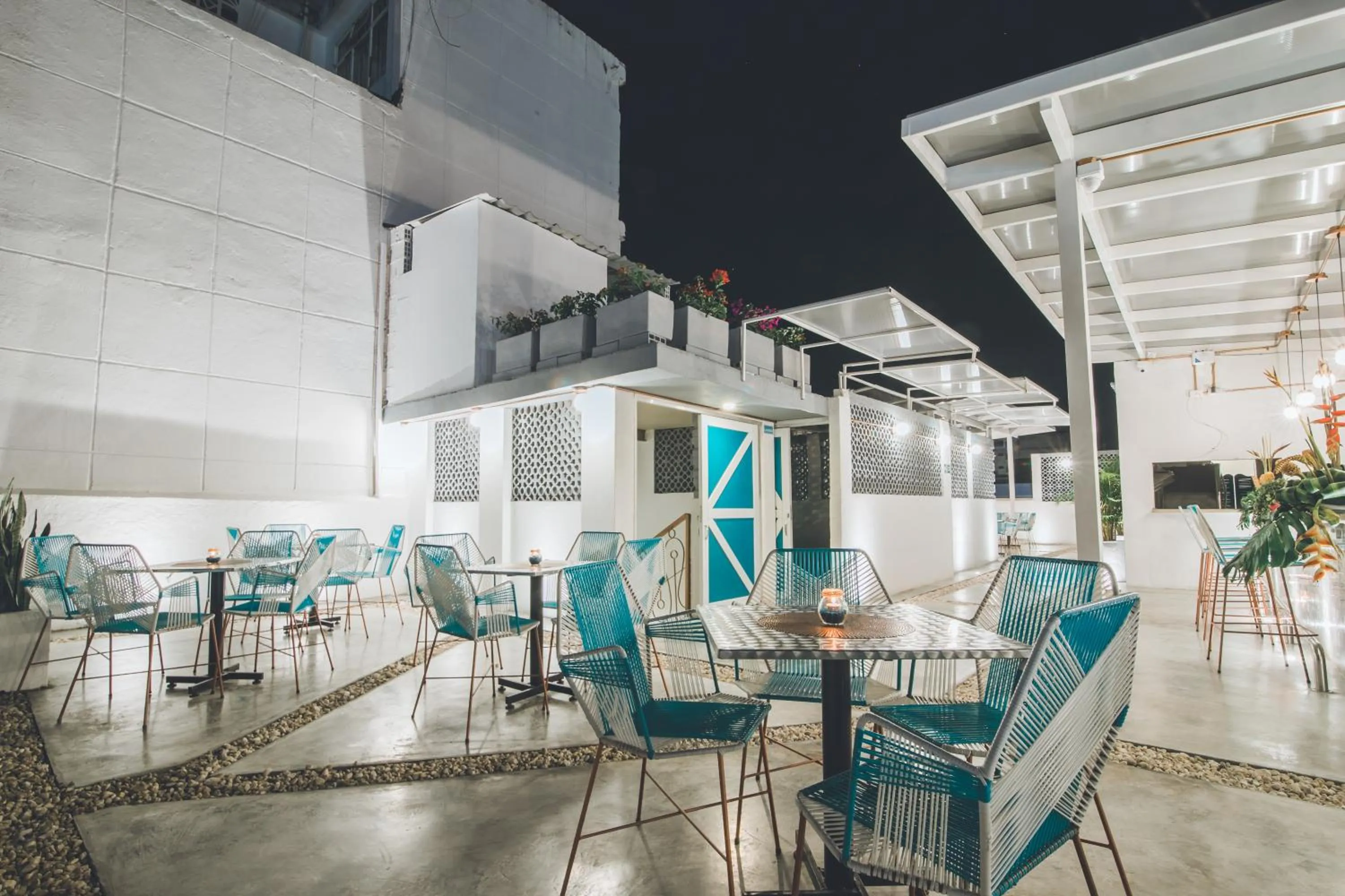 Patio in Casa Mendoza Hotel Boutique