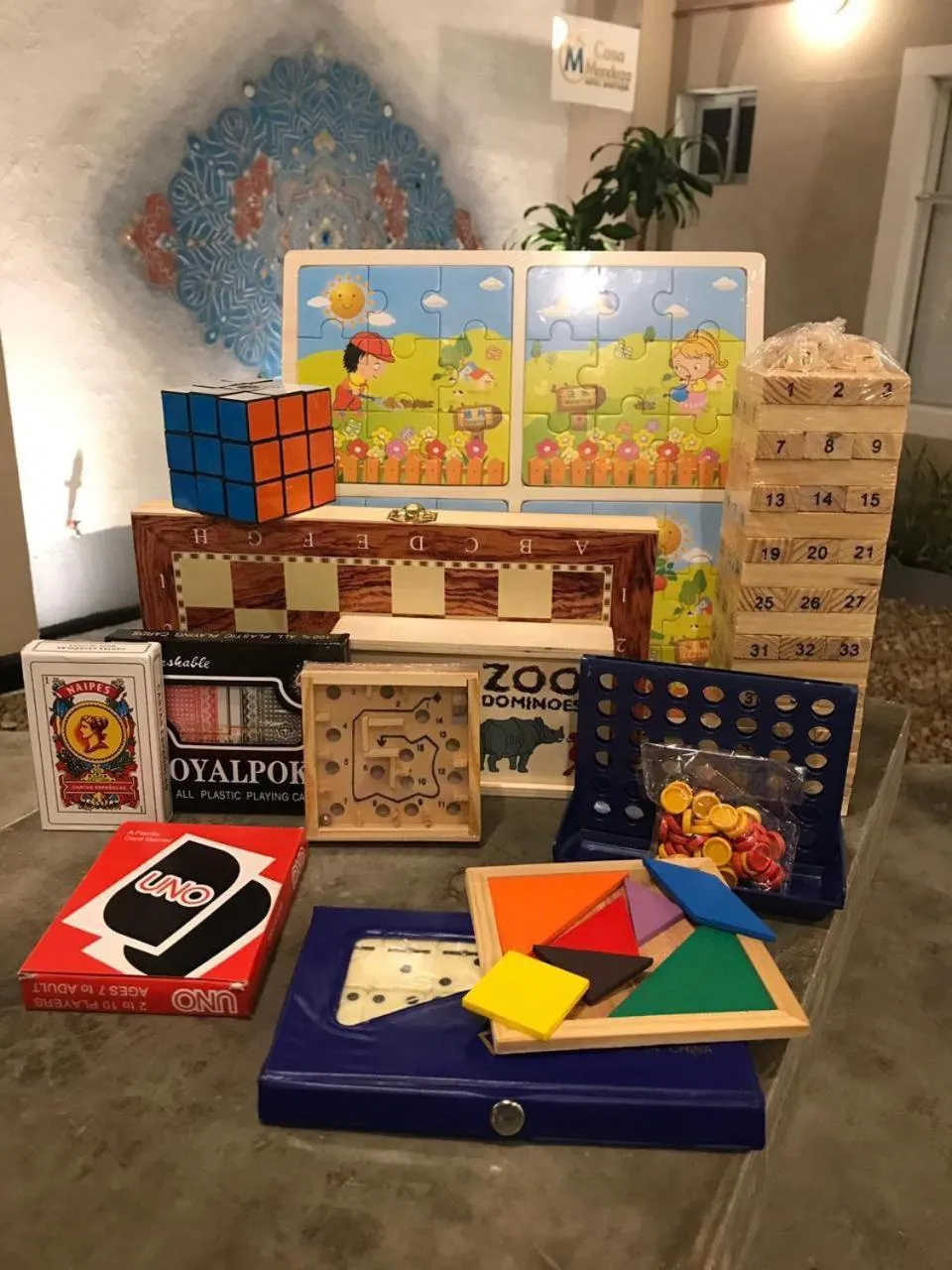 Game Room in Casa Mendoza Hotel Boutique