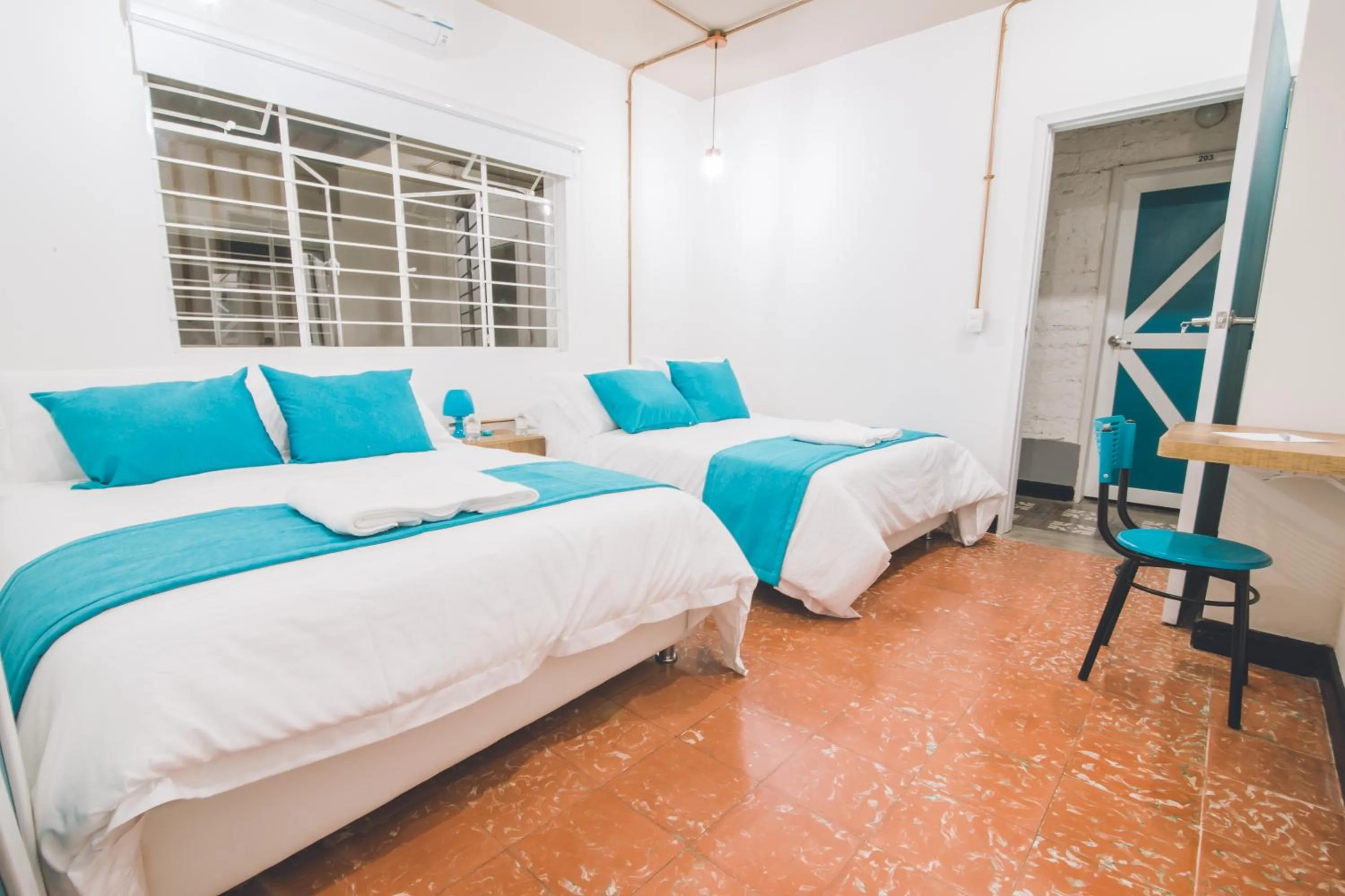 Bed in Casa Mendoza Hotel Boutique