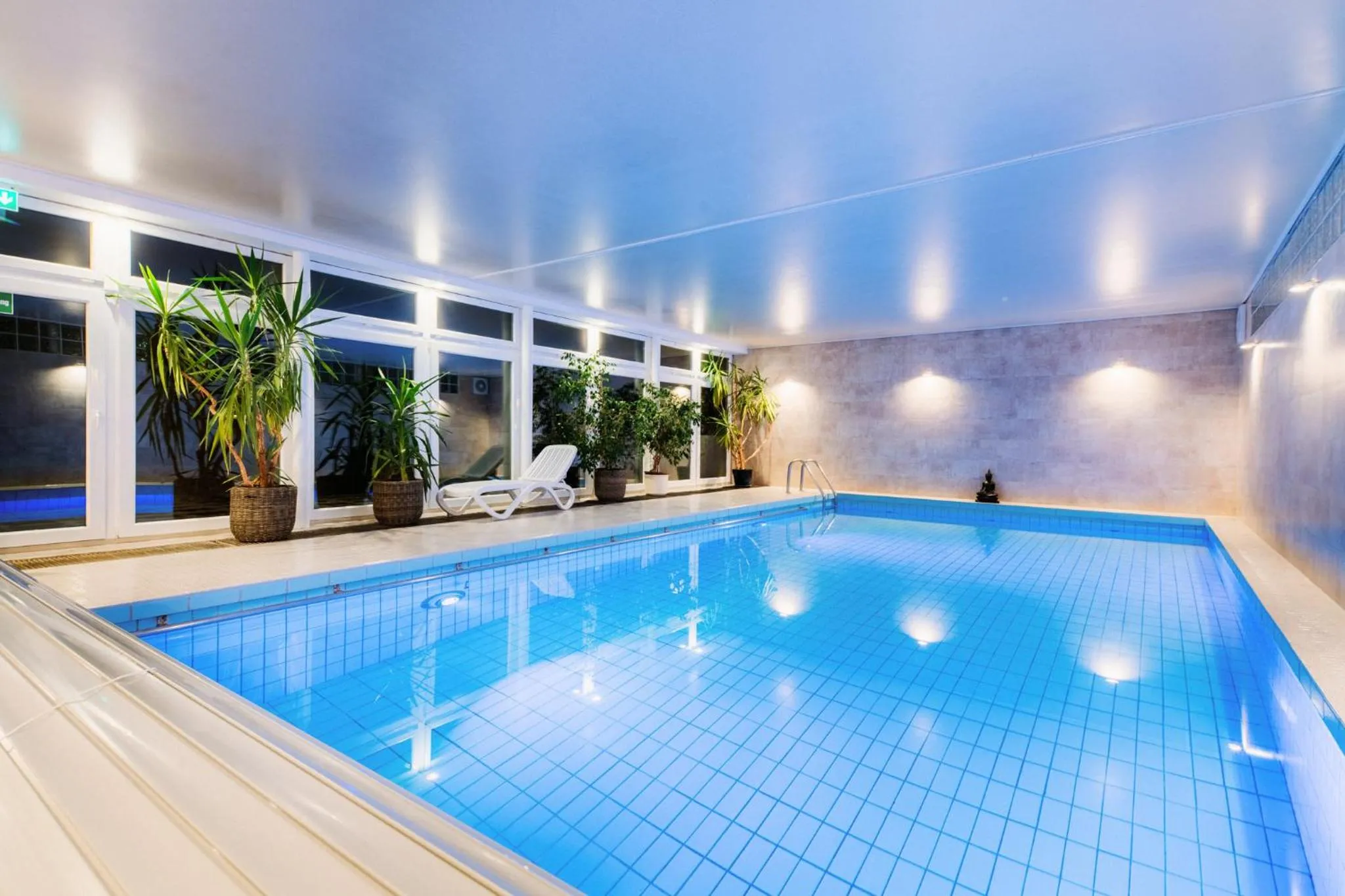 Spa and wellness centre/facilities in Hotel Hasselhof Garni Vier Sterne