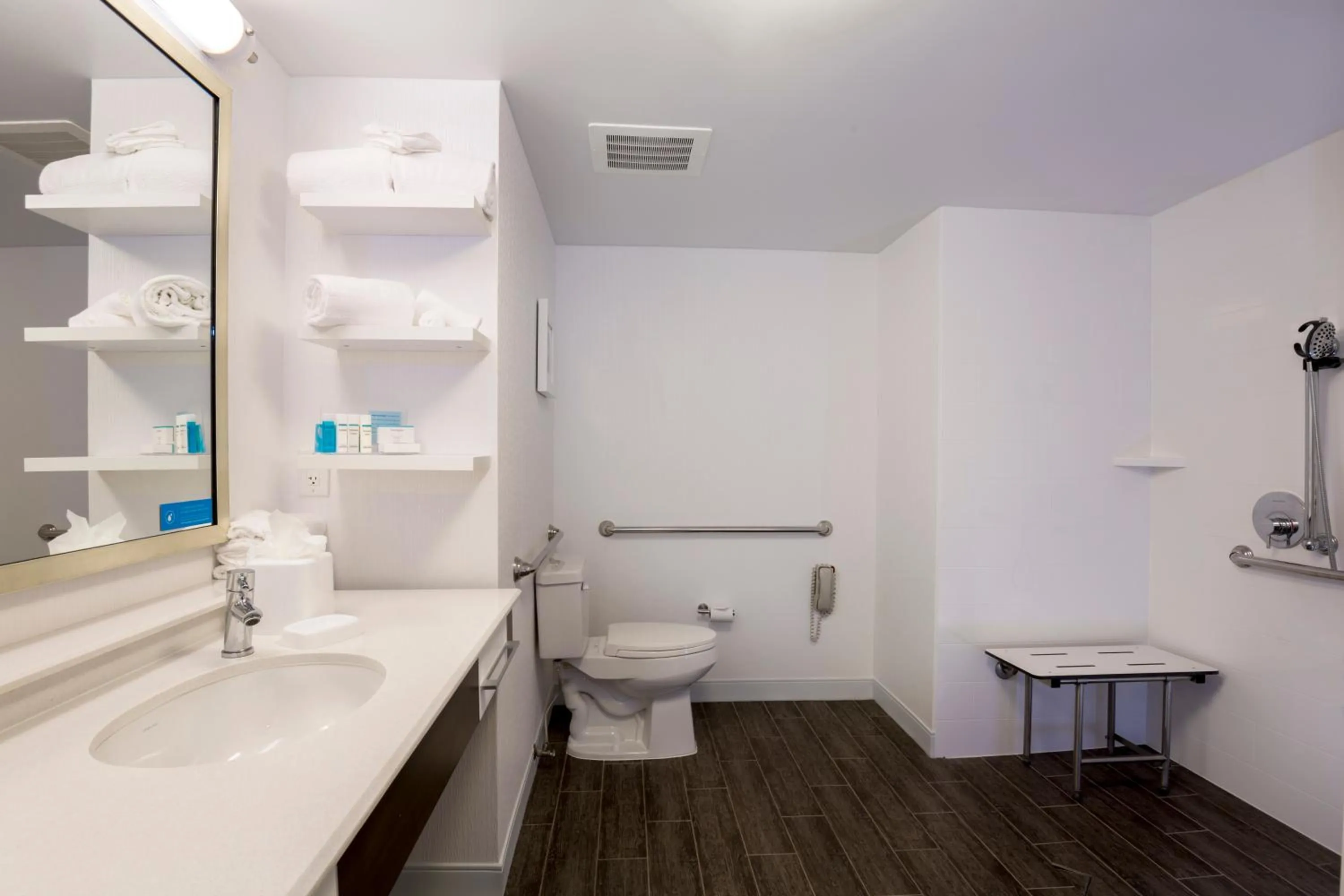 Bathroom in Hampton Inn Santa Barbara/Goleta