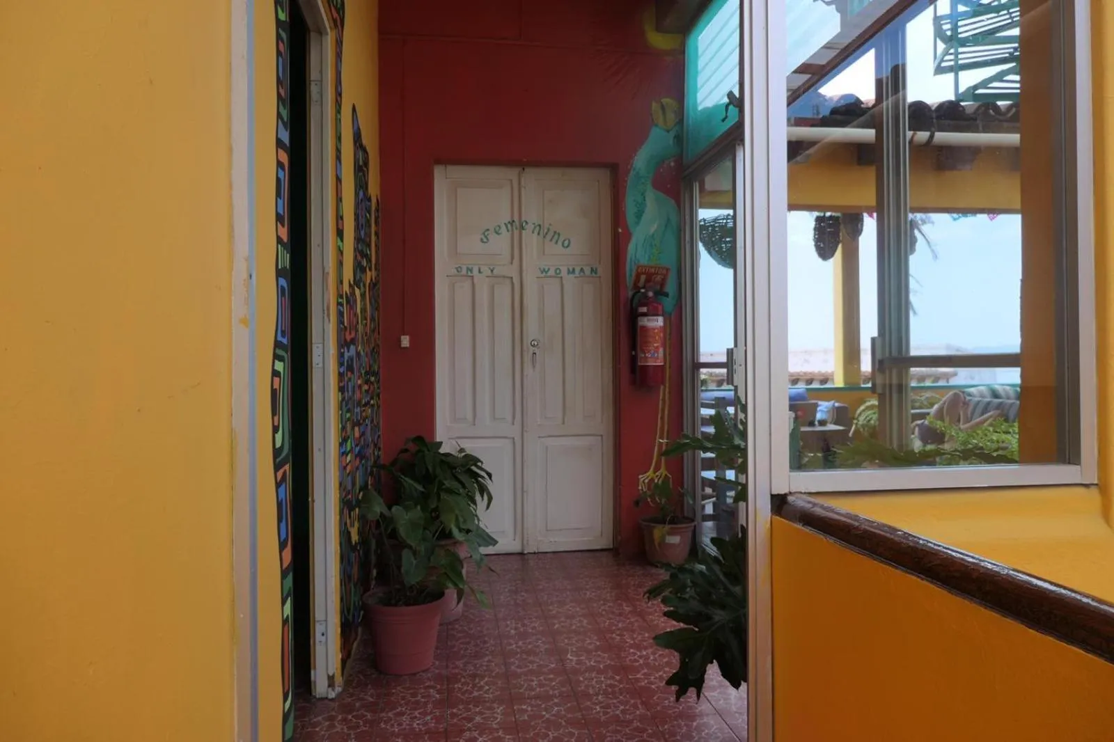 Property building in Casa Kraken Hostel
