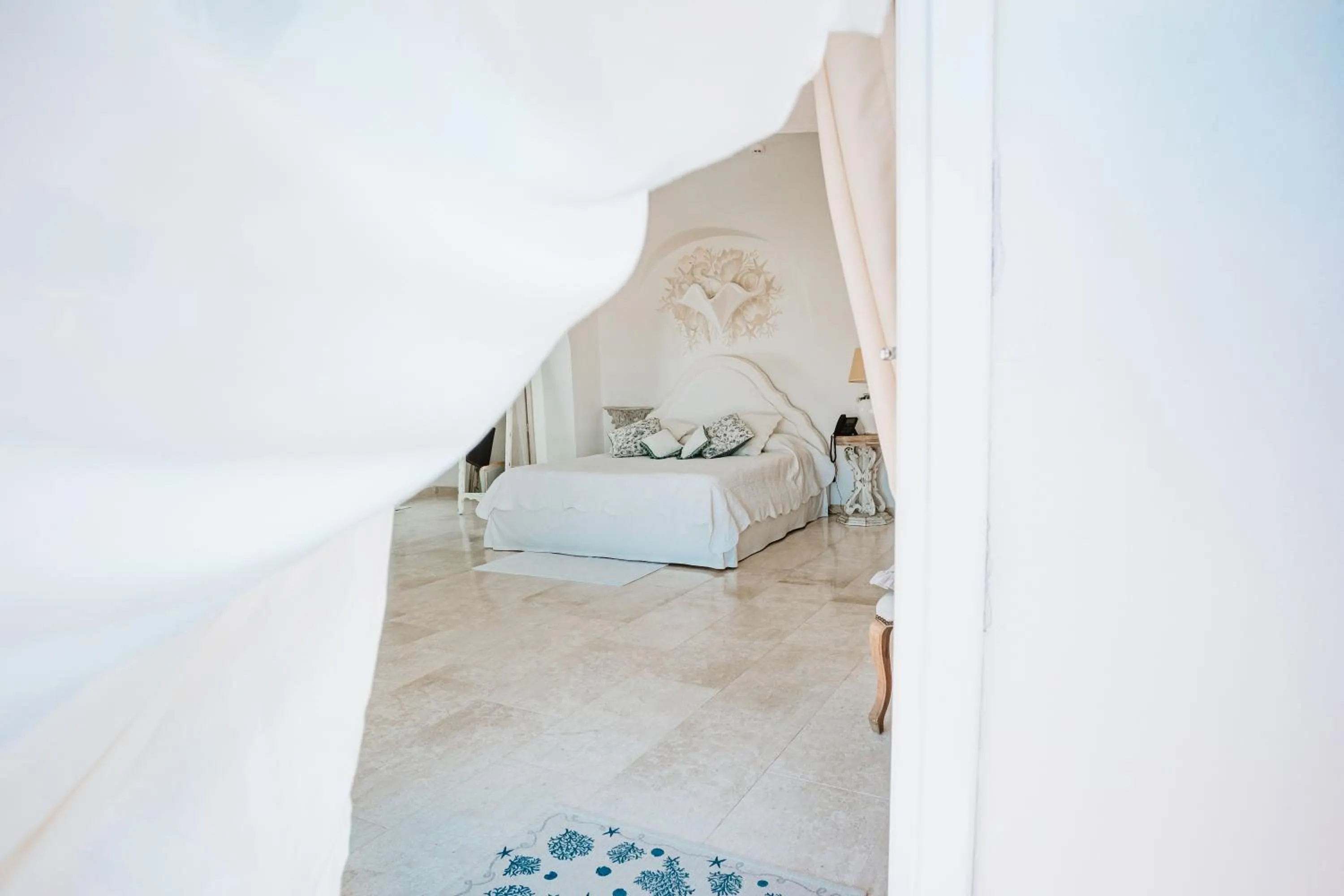 Bed in Hotel Pulicinu