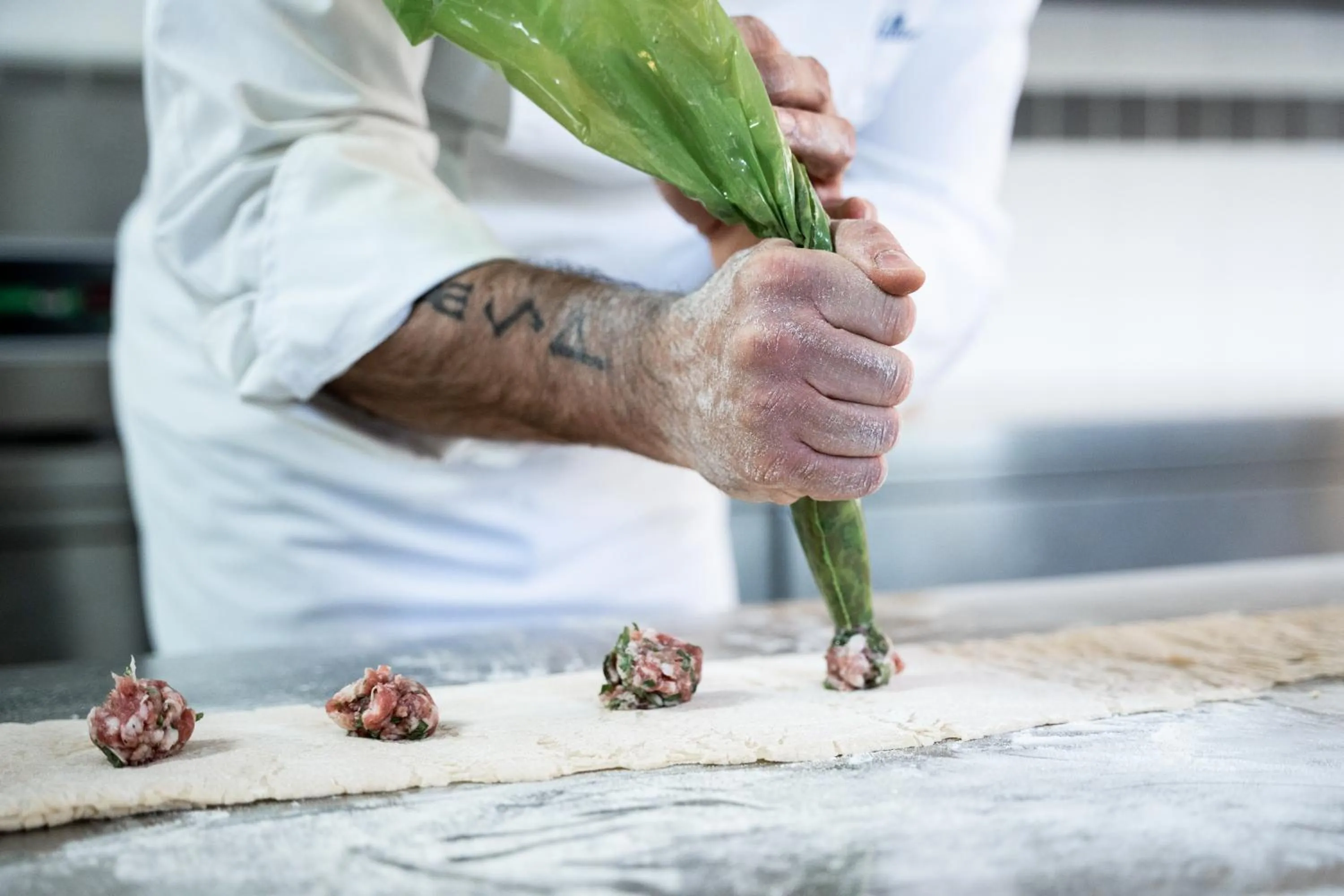 kitchen in EcoHotel Ristorante Milano
