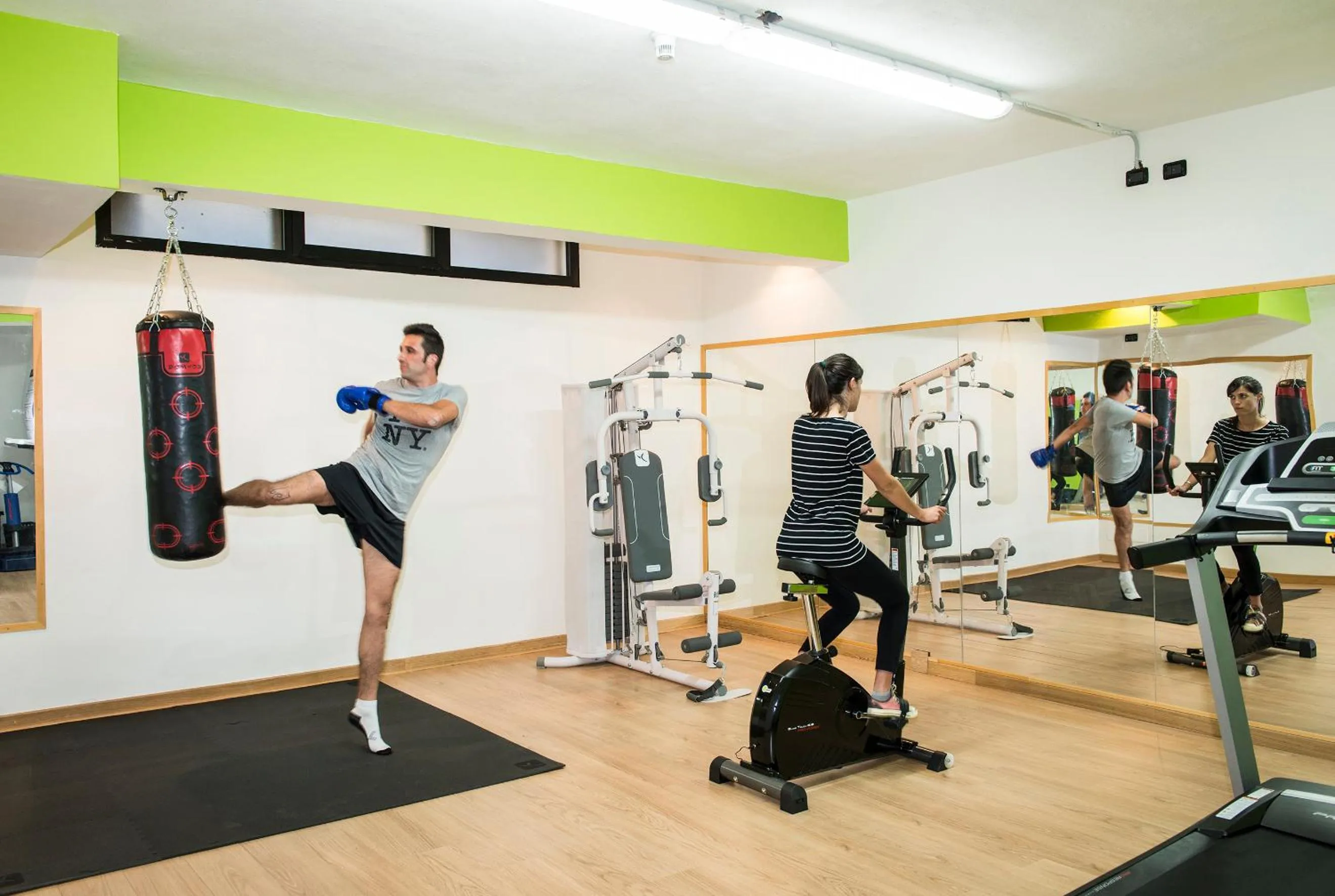 People in EcoHotel Ristorante Milano