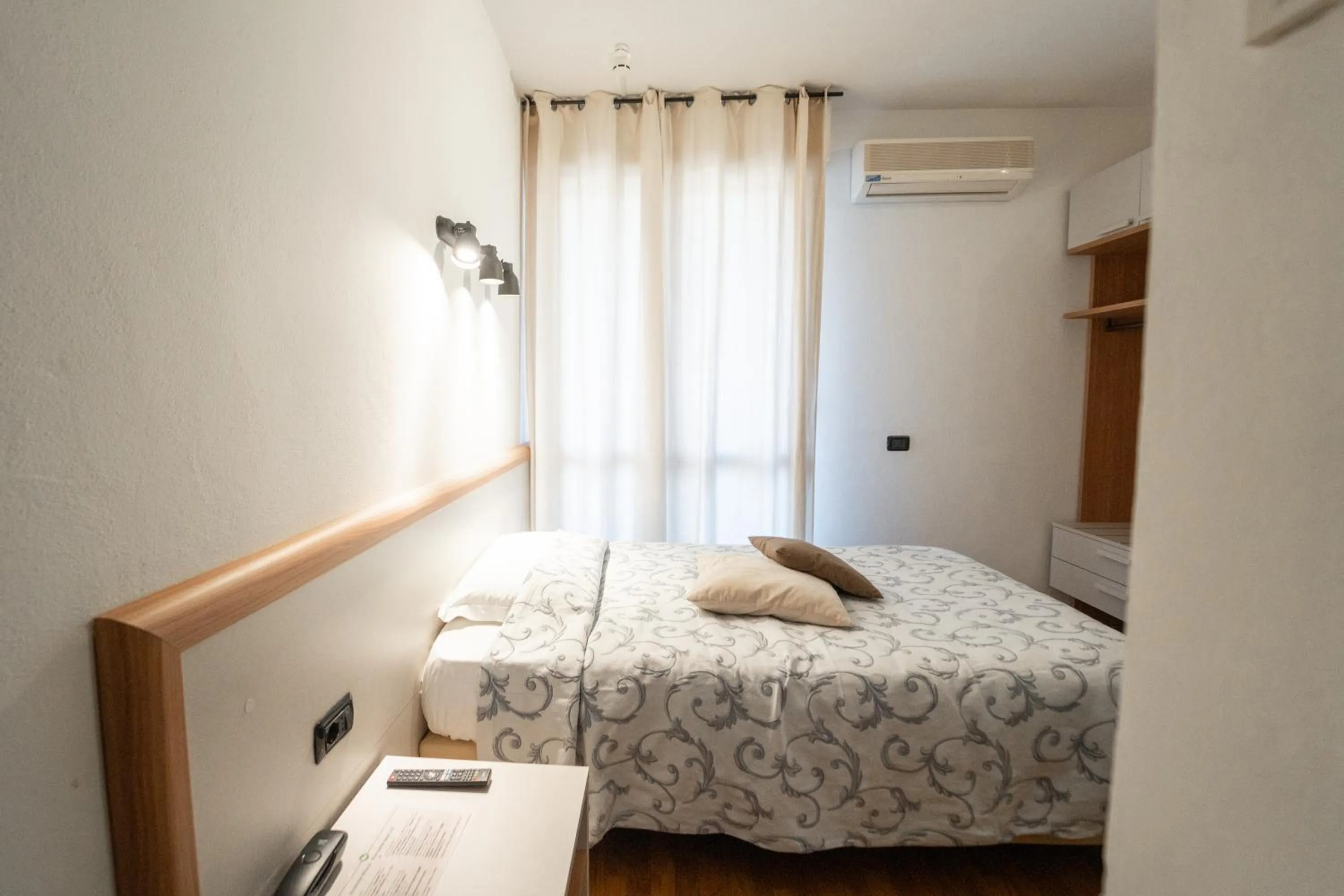 Bedroom, Bed in EcoHotel Ristorante Milano