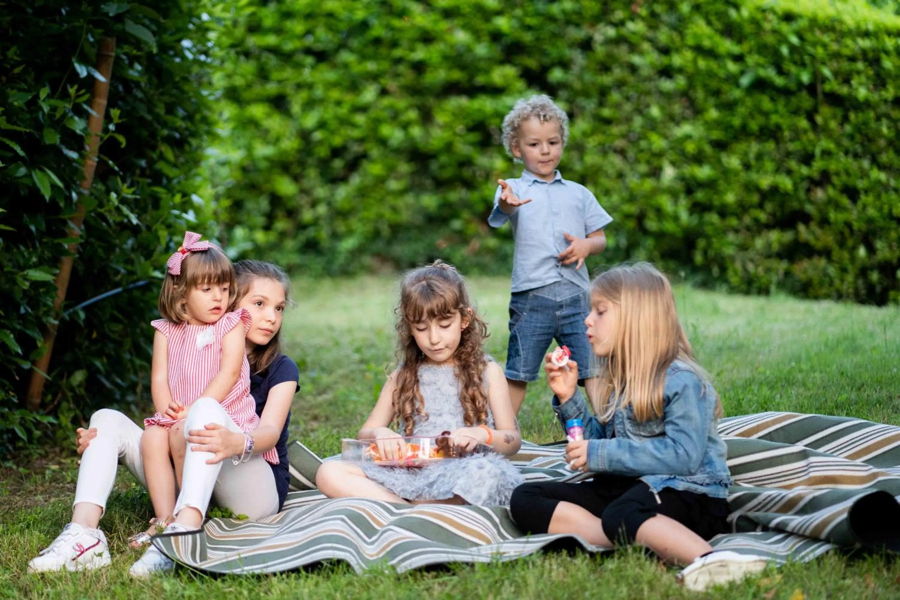 Garden in EcoHotel Ristorante Milano