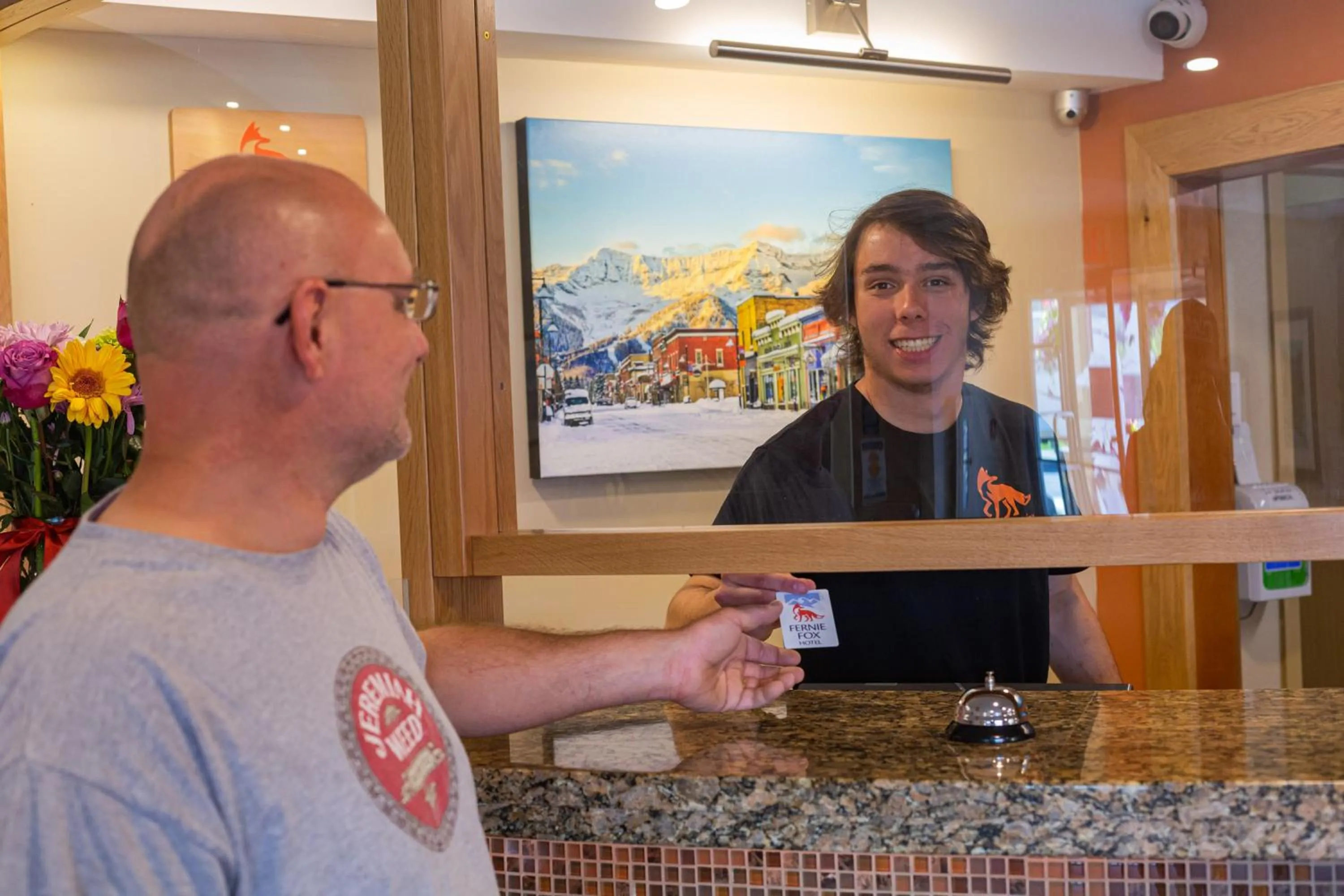 Lobby or reception in Fernie Fox Hotel