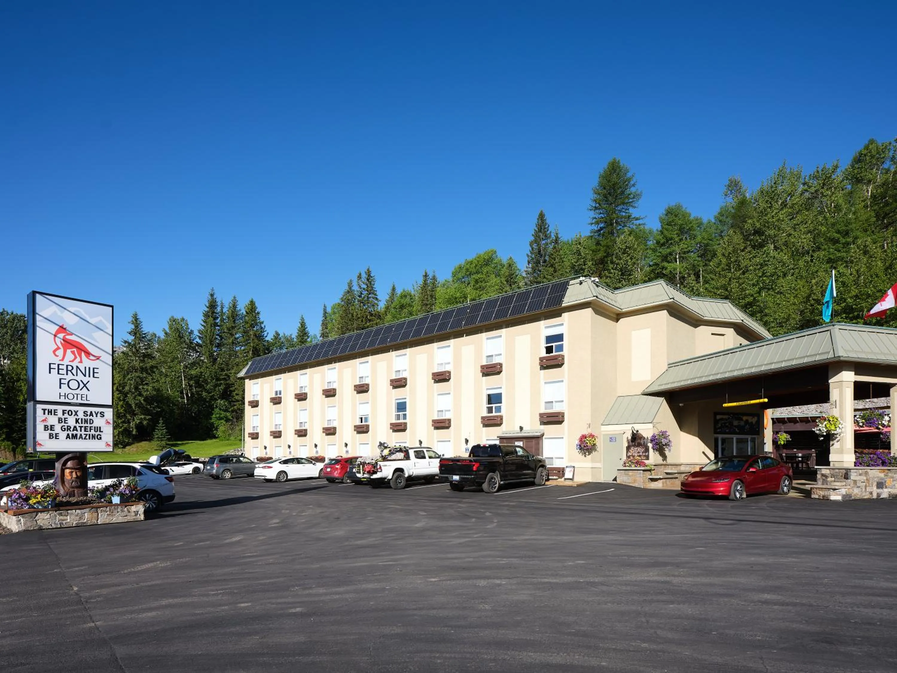 Property building in Fernie Fox Hotel
