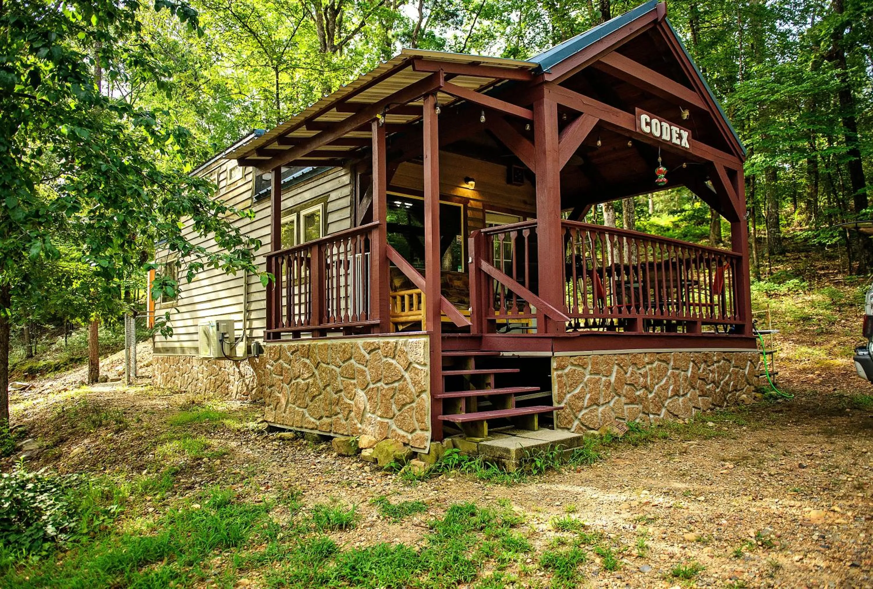 Property building in The Codex - Parker Creek Bend Cabins
