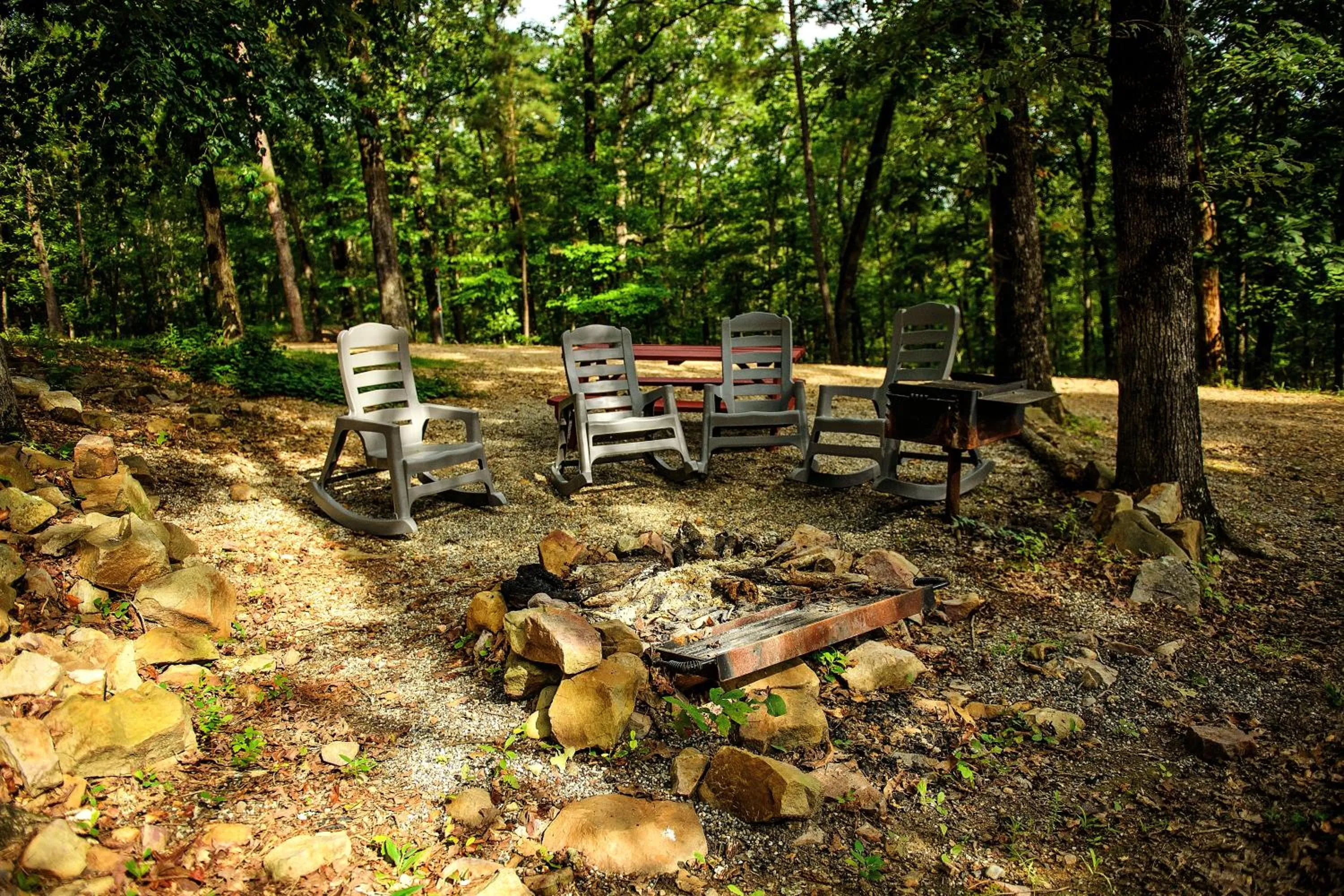 BBQ facilities in The Codex - Parker Creek Bend Cabins