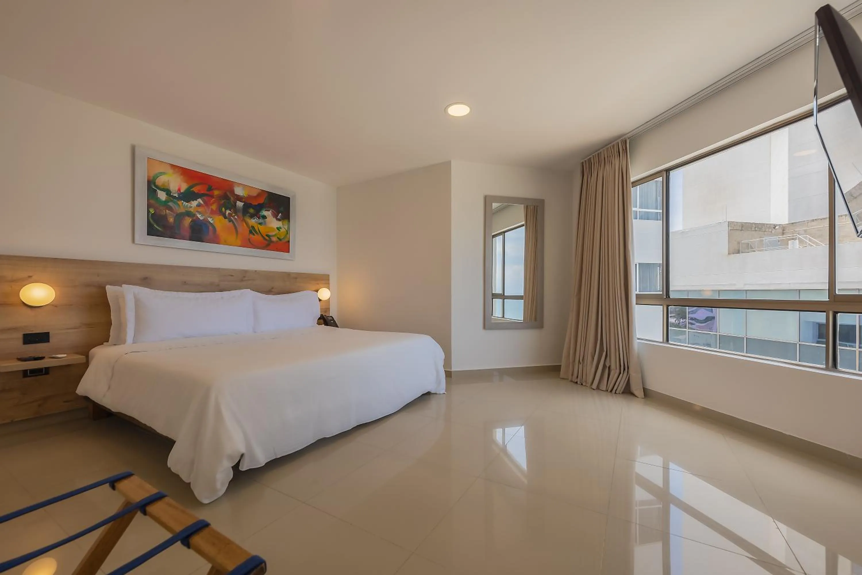 Bed in Hotel Regatta Cartagena