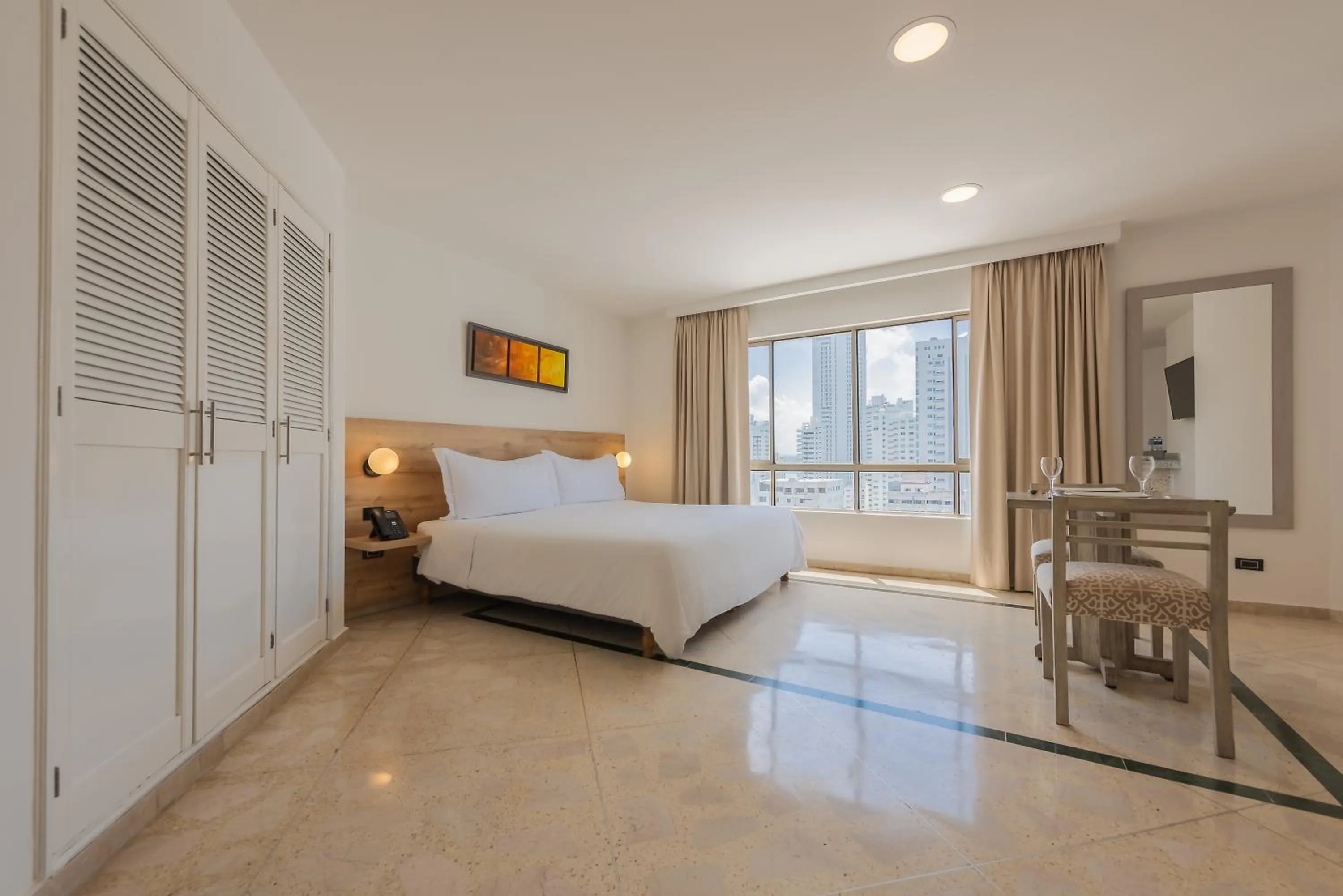 Bed in Hotel Regatta Cartagena