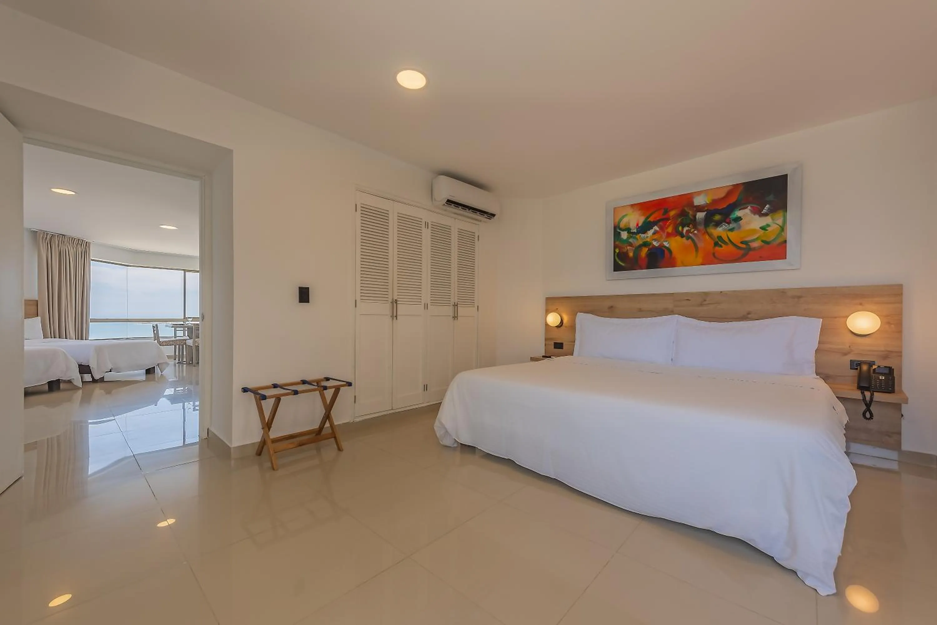 Bed in Hotel Regatta Cartagena