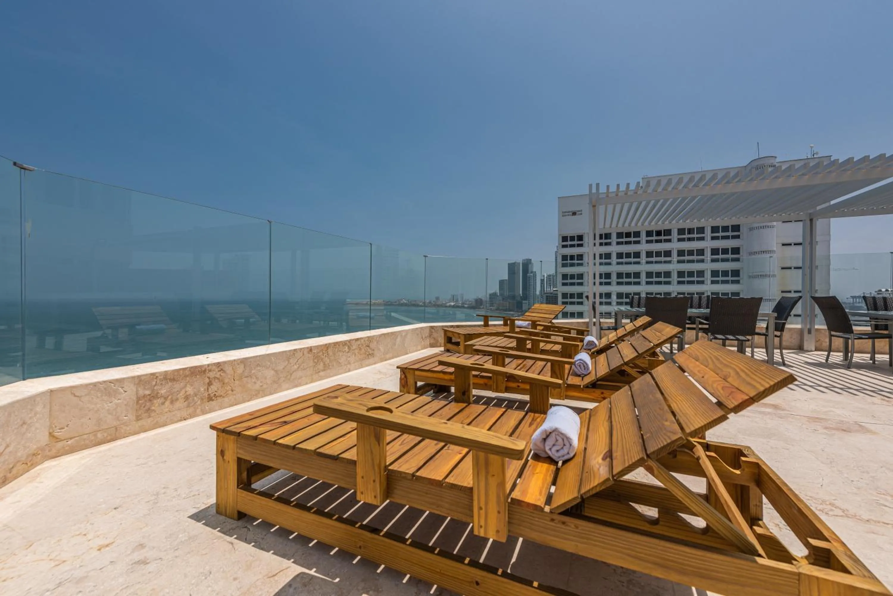 Balcony/Terrace in Hotel Regatta Cartagena