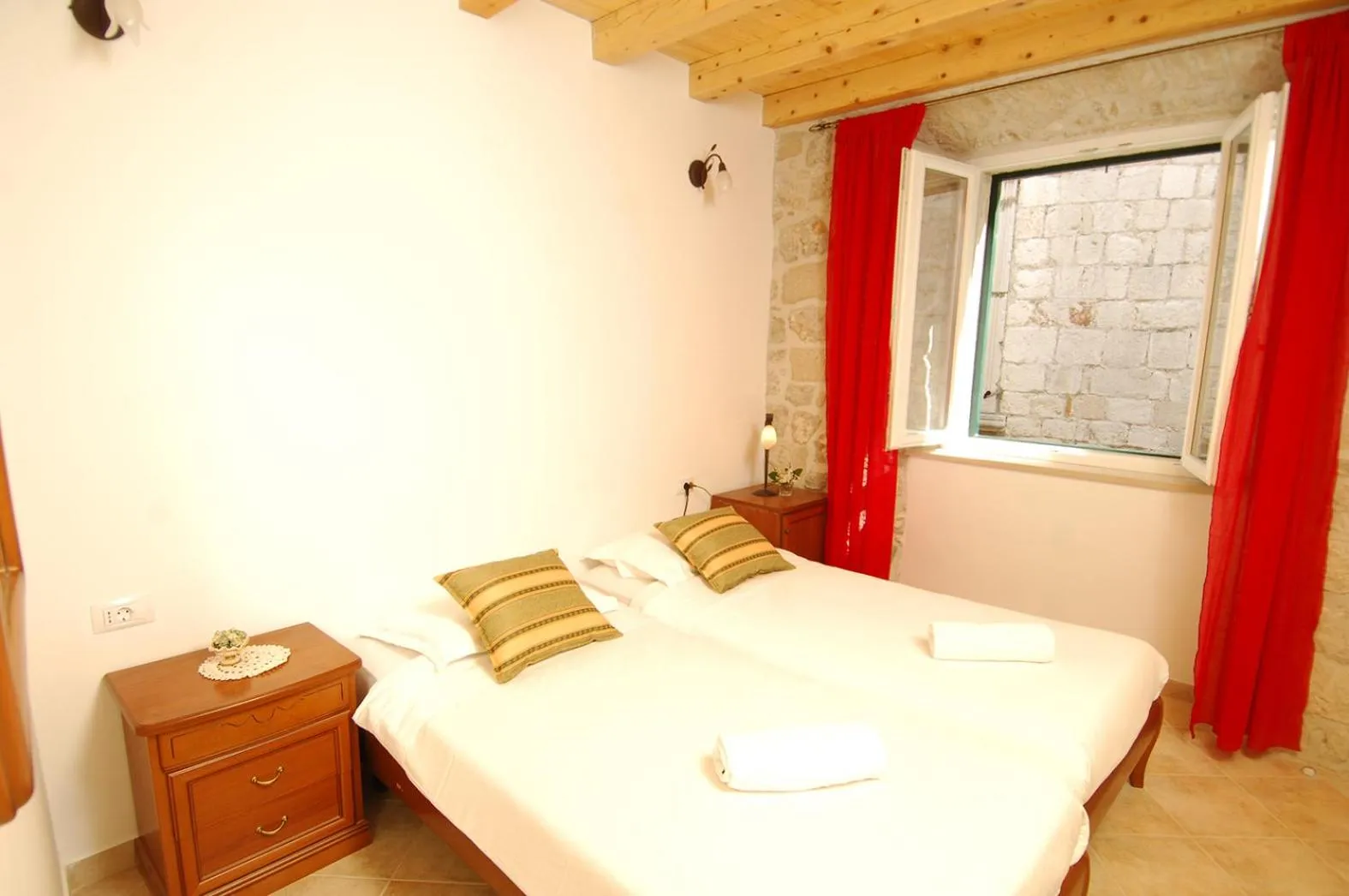 Bed in Villa Sigurata