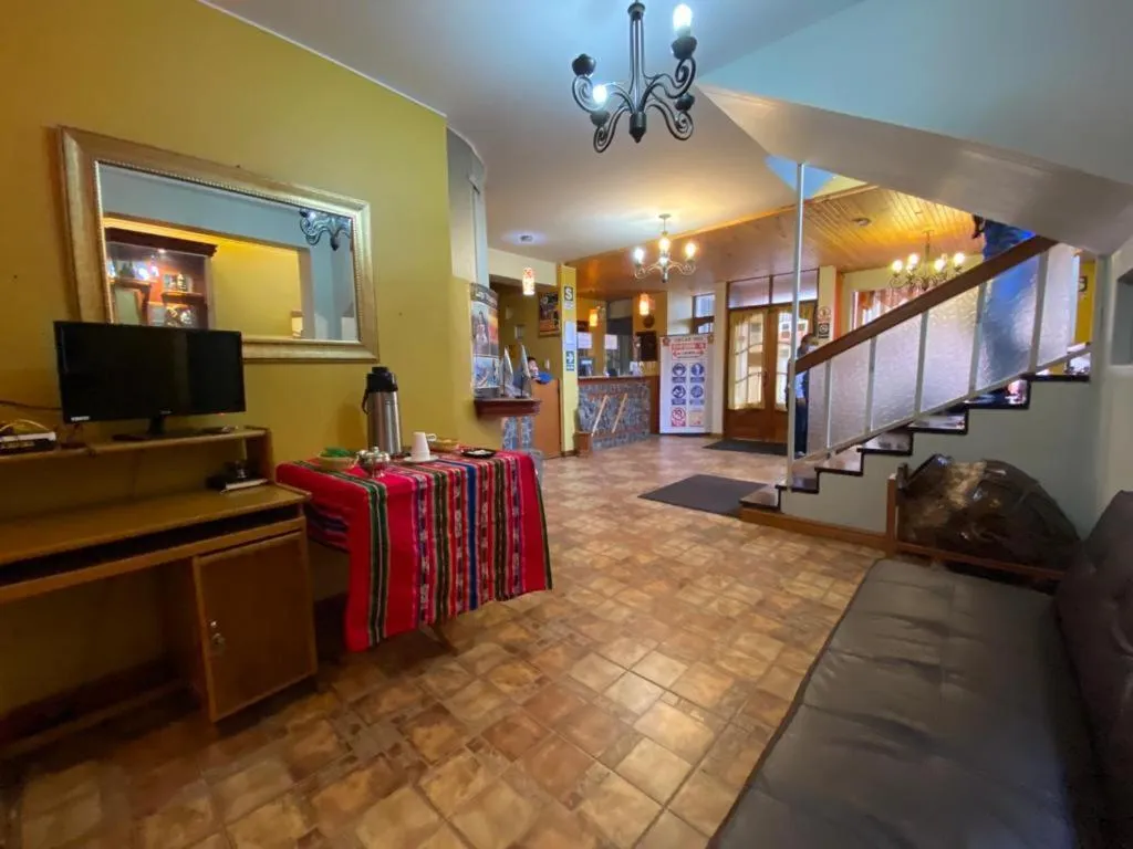 Lobby or reception in Hostal Oscar Inn