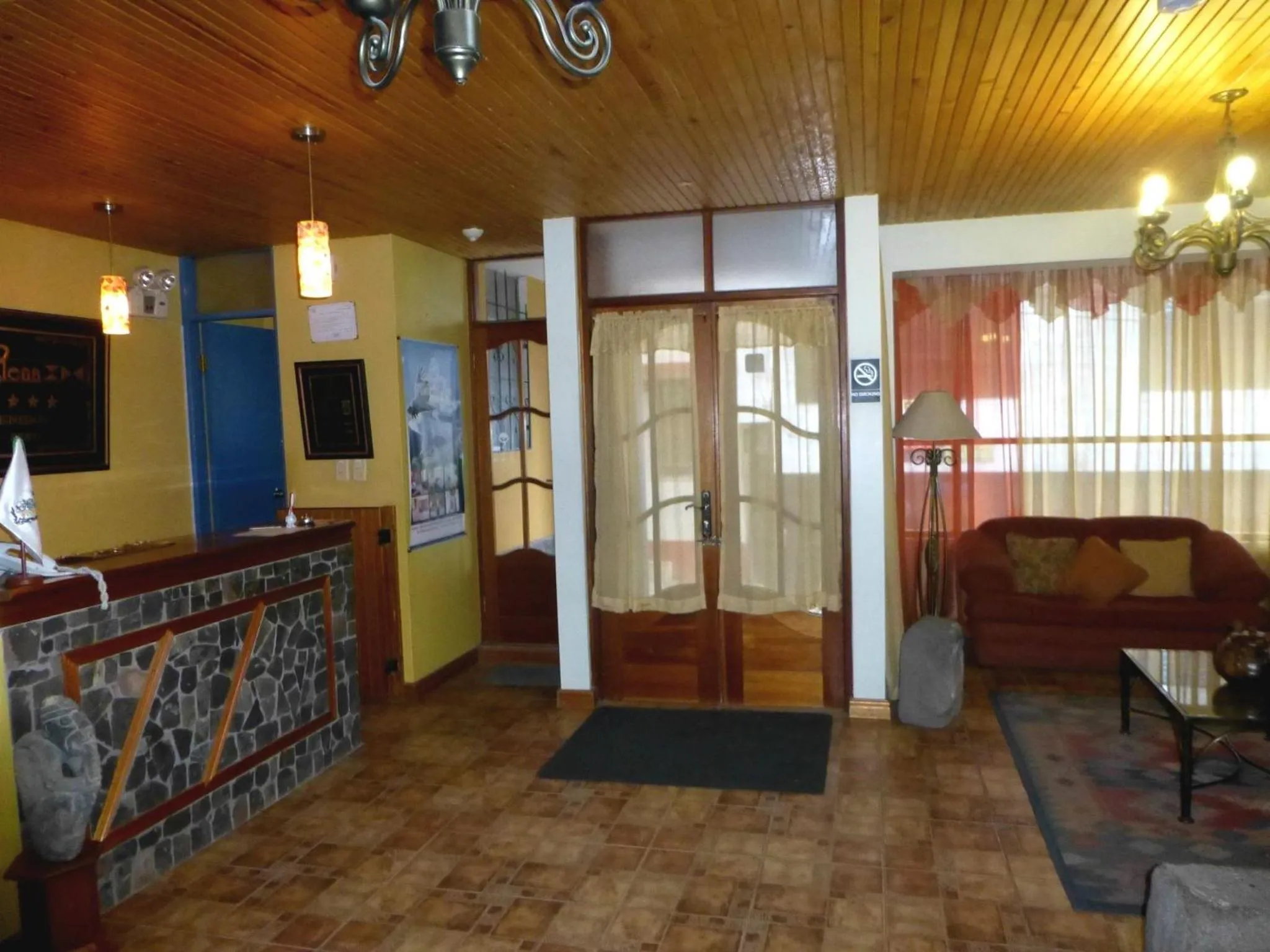 Lobby or reception in Hostal Oscar Inn