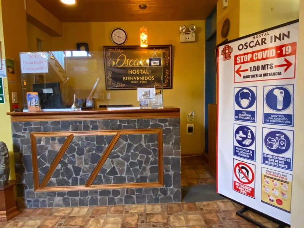 Lobby or reception in Hostal Oscar Inn