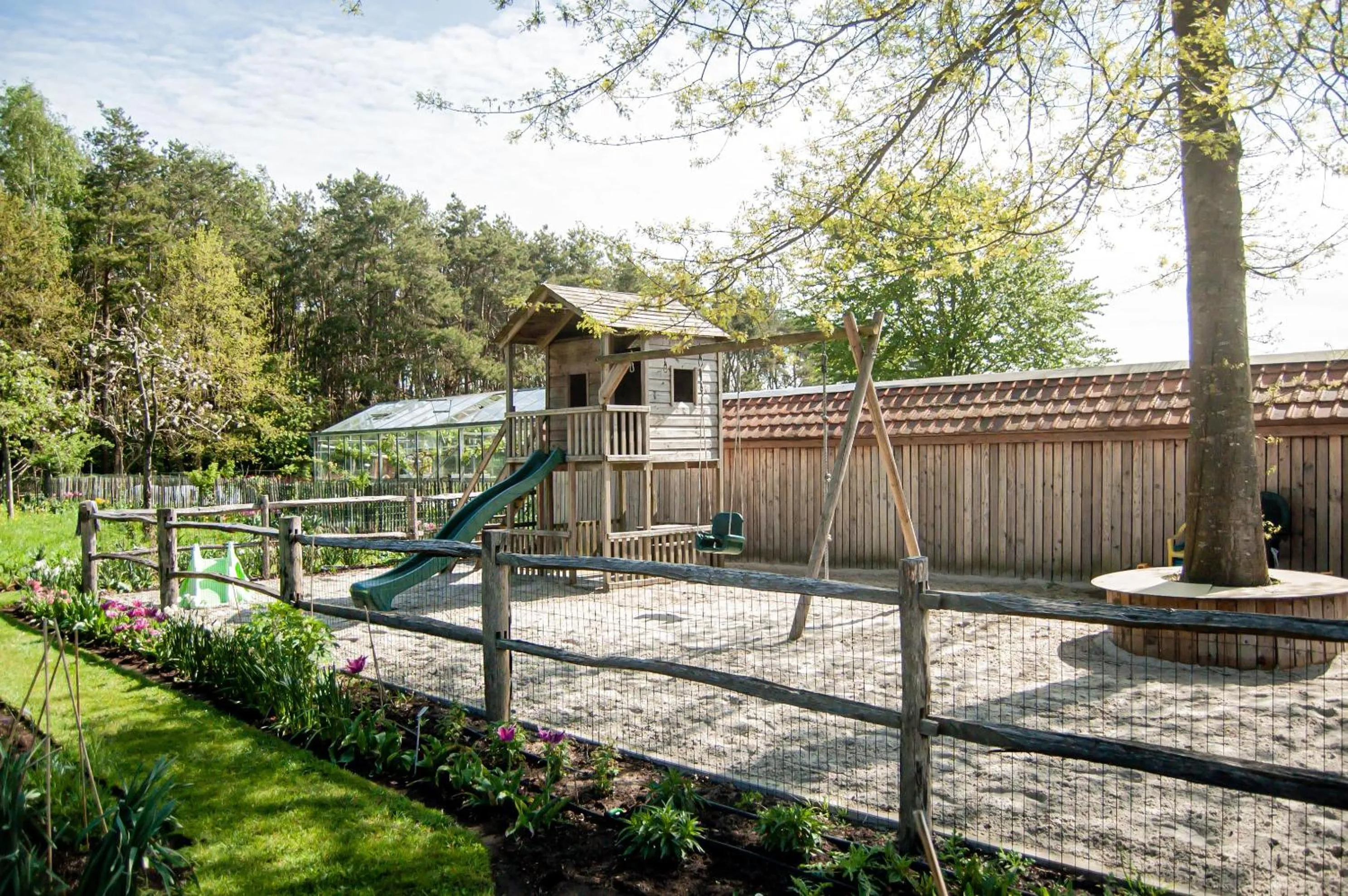 Garden in LOGIES Tuin der Zinnen