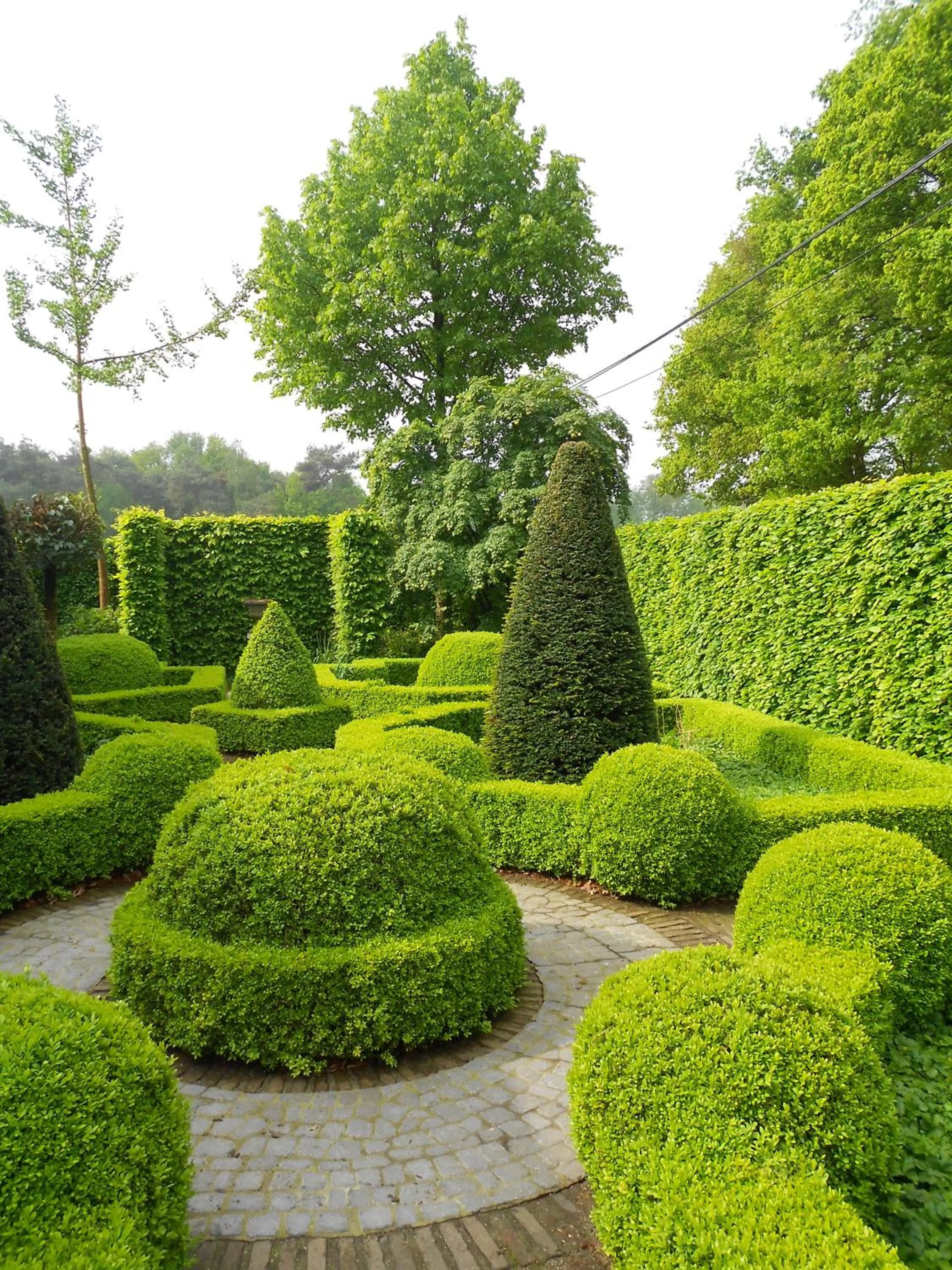 Garden in LOGIES Tuin der Zinnen