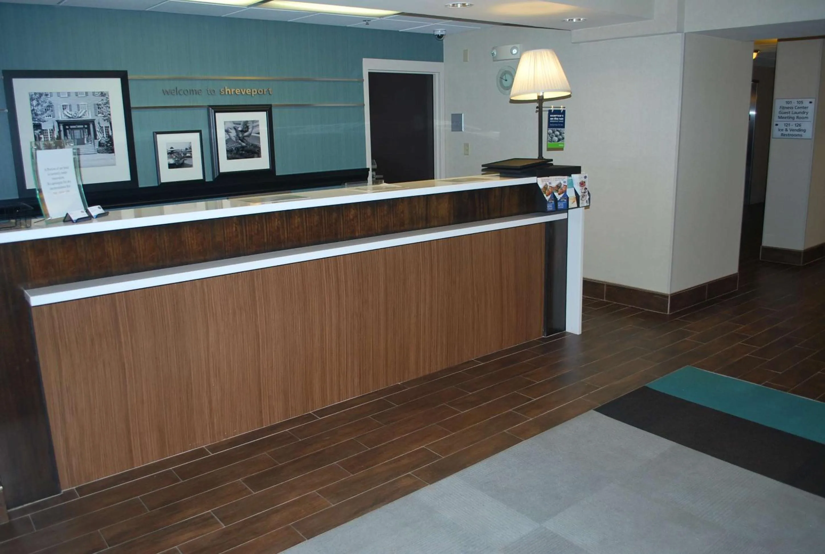 Lobby or reception in Hampton Inn Shreveport-Airport