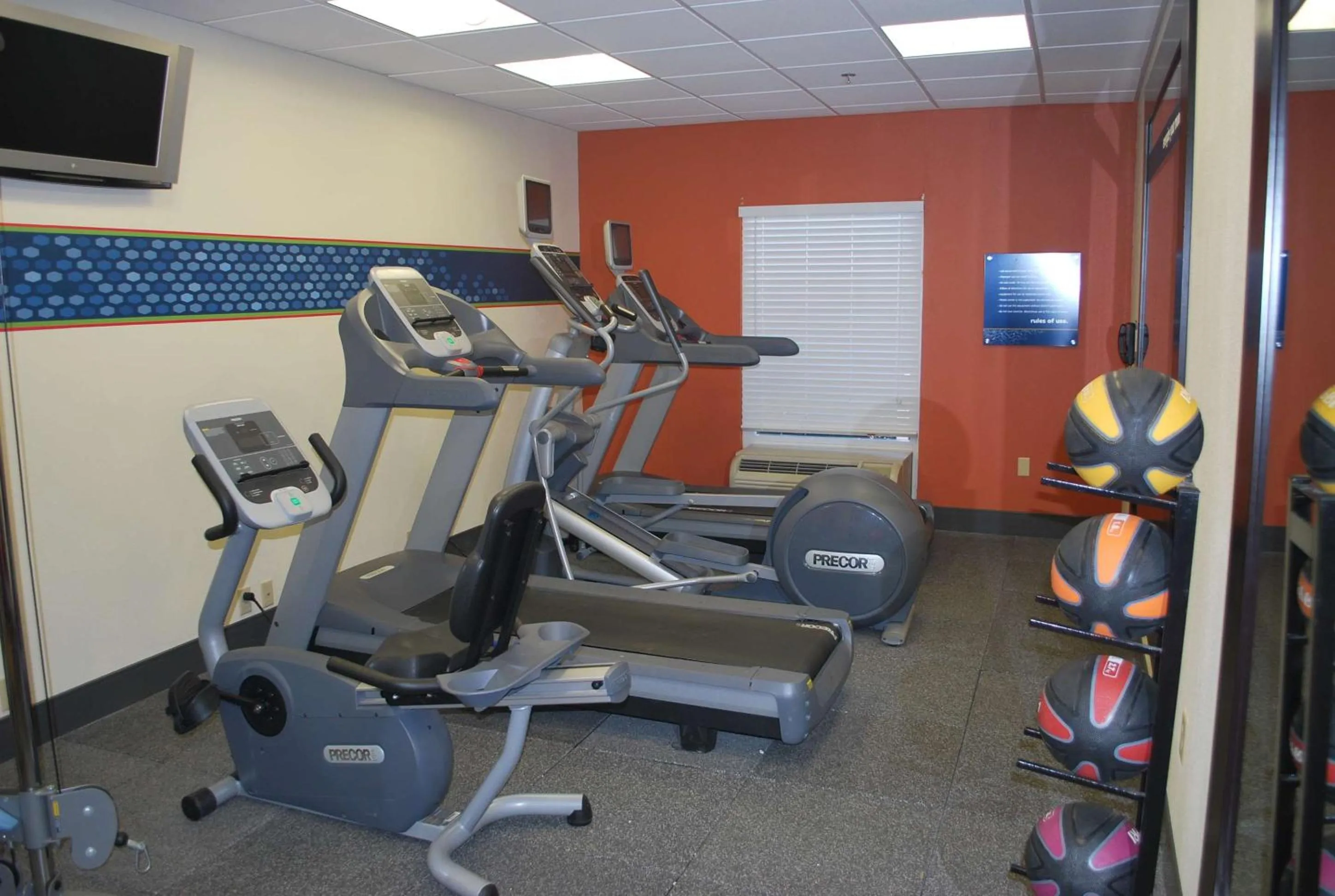 Fitness centre/facilities in Hampton Inn Shreveport-Airport
