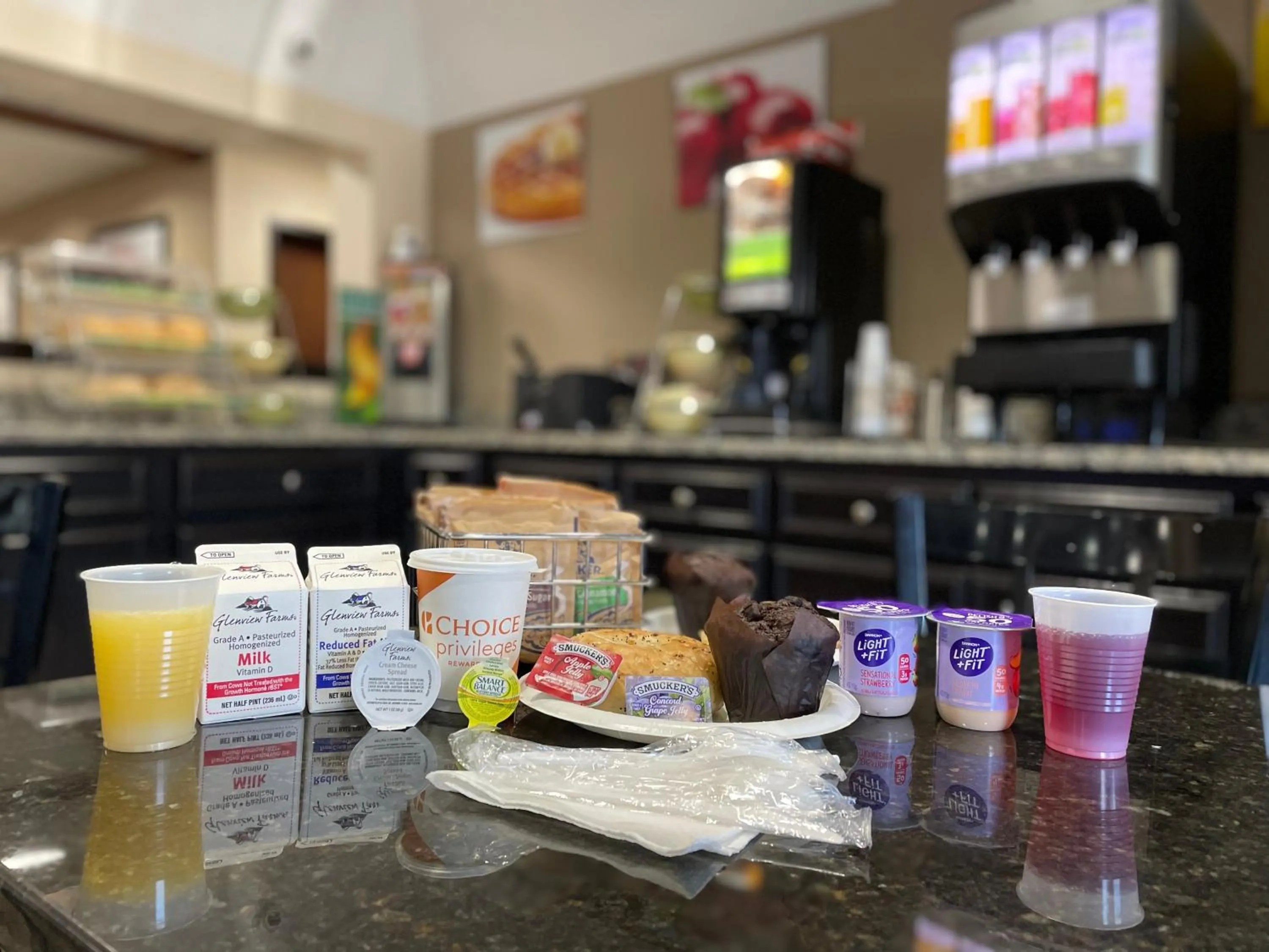 Breakfast in Quality Inn & Suites Augusta Fort Gordon Area